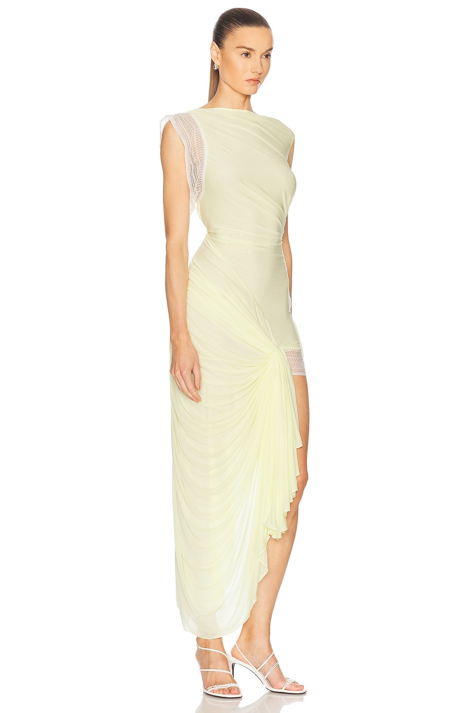 Galathea Asymmetric Long Dress - 2