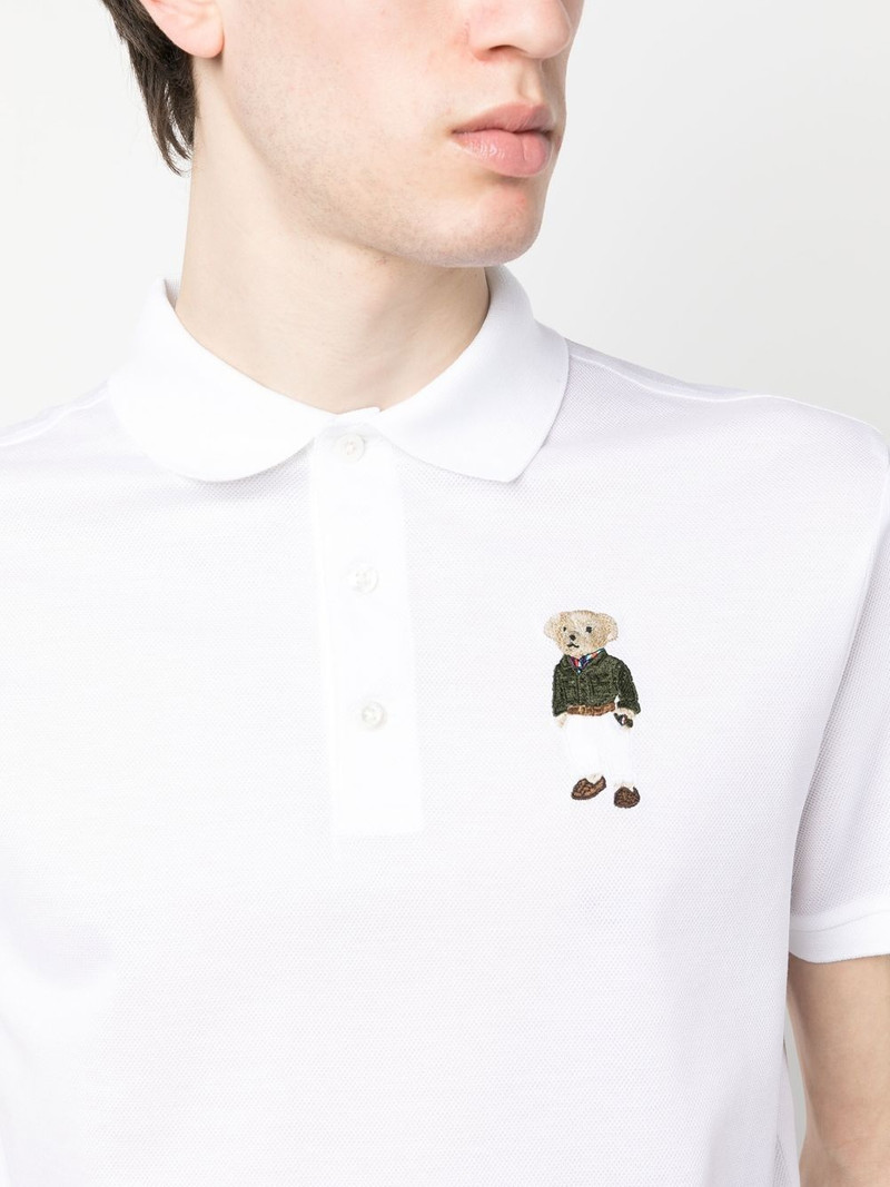 Polo Bear motif polo shirt 5