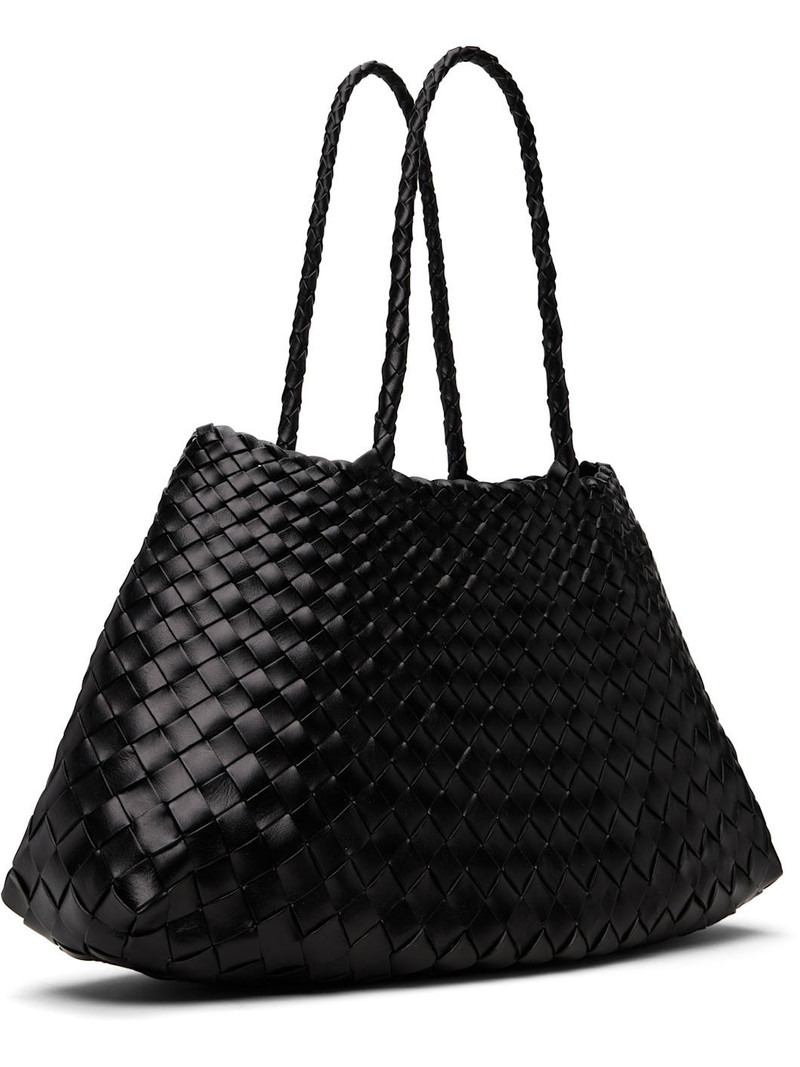 DRAGON DIFFUSION Black Santa Croce Big Tote outlook