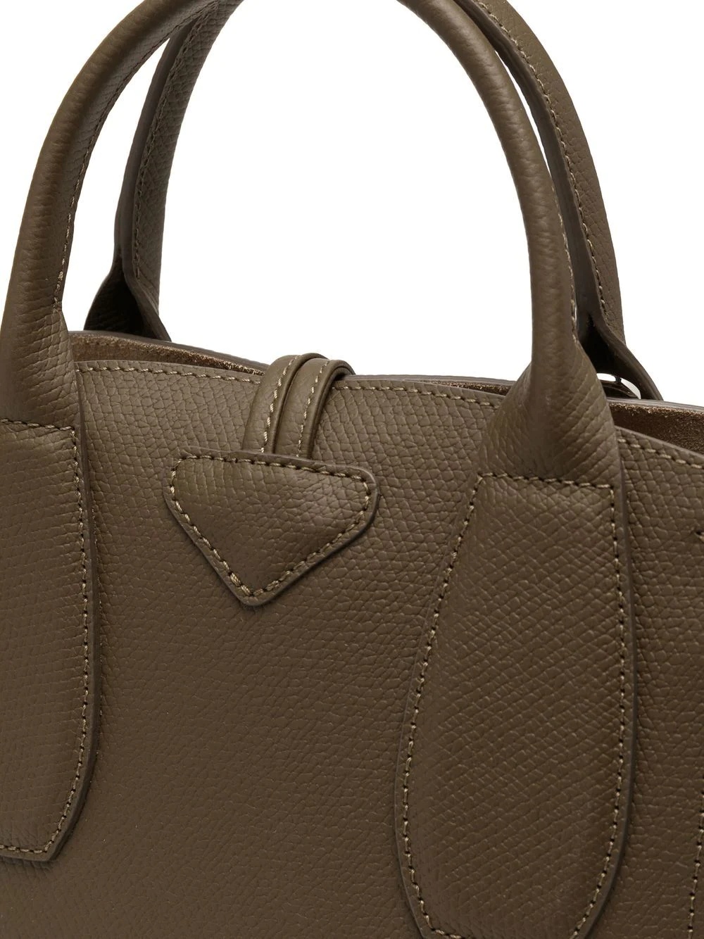 Roseau leather tote bag - 5