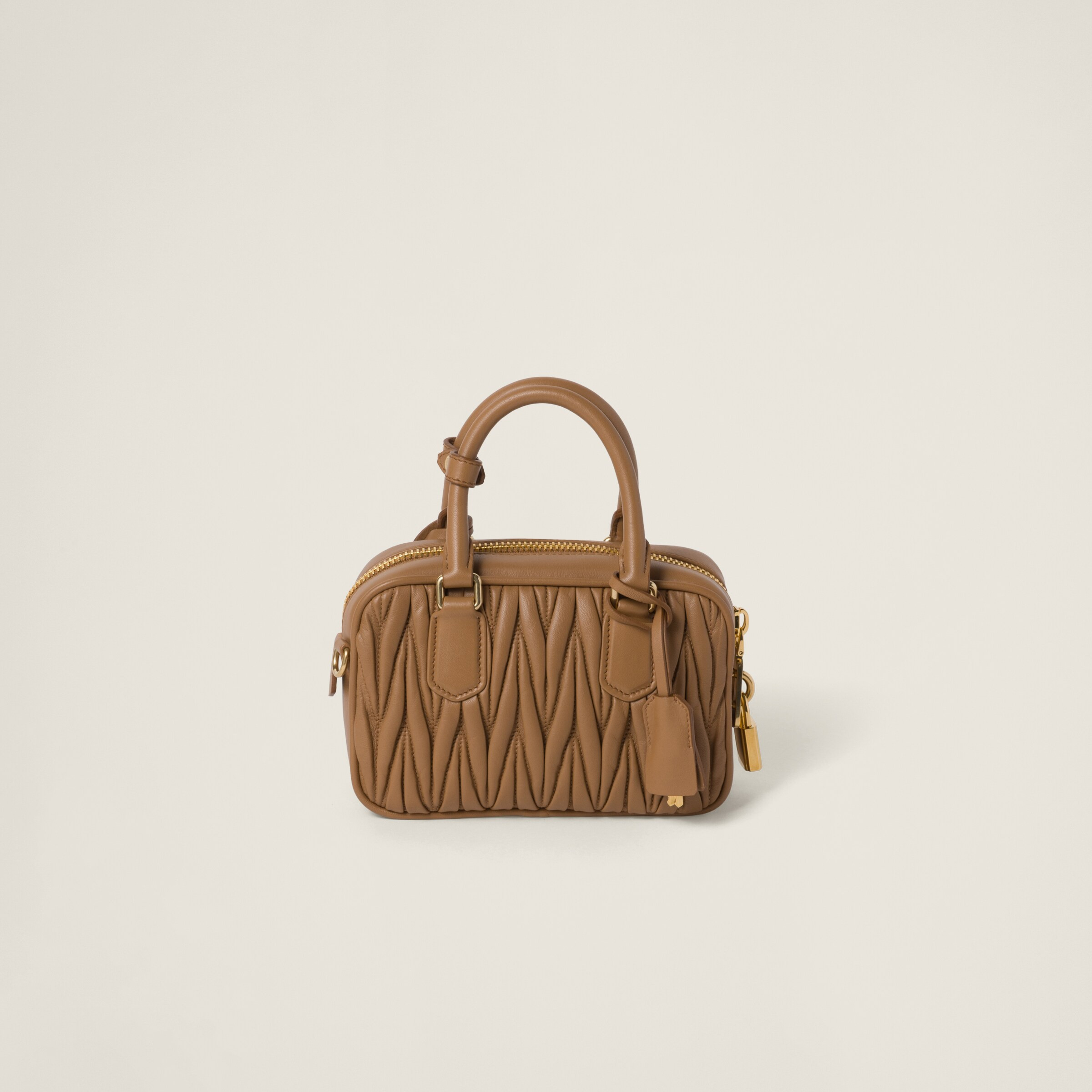 Arcadie Matelassé nappa leather bag - 3