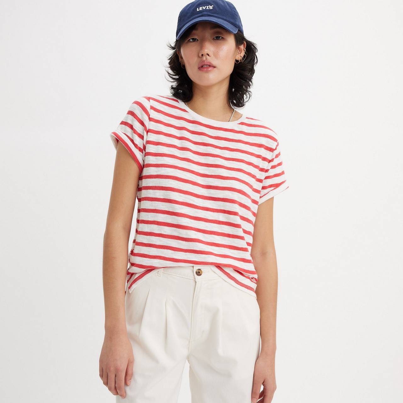 STRIPED MARGOT SHORT SLEEVE T-SHIRT - 3