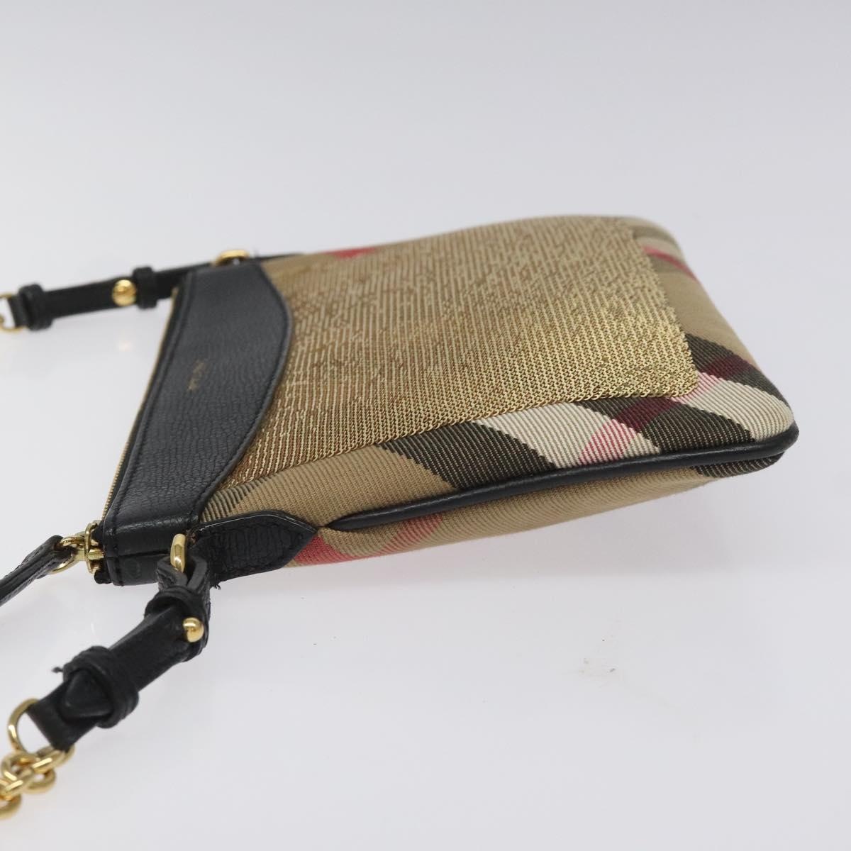 Burberry Nova Check Shoulder Bag Canvas Beige - 4