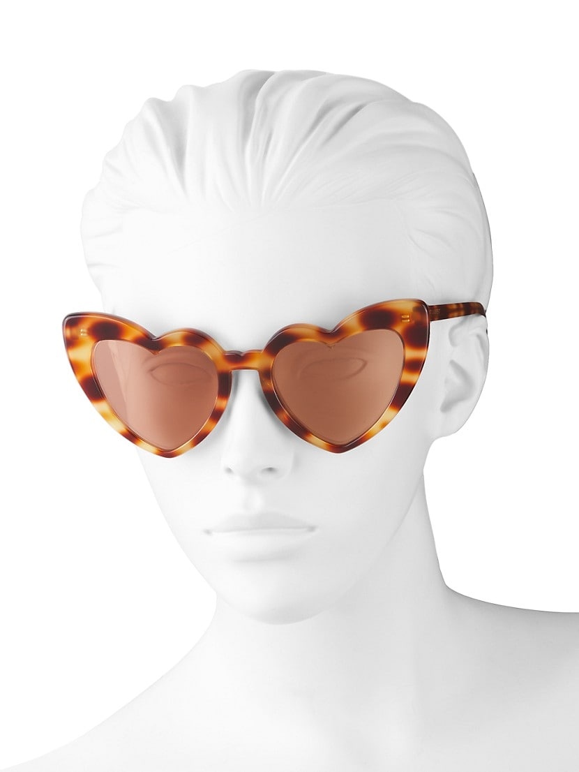 SAINT LAURENT Lou Lou 54MM Geometric Sunglasses