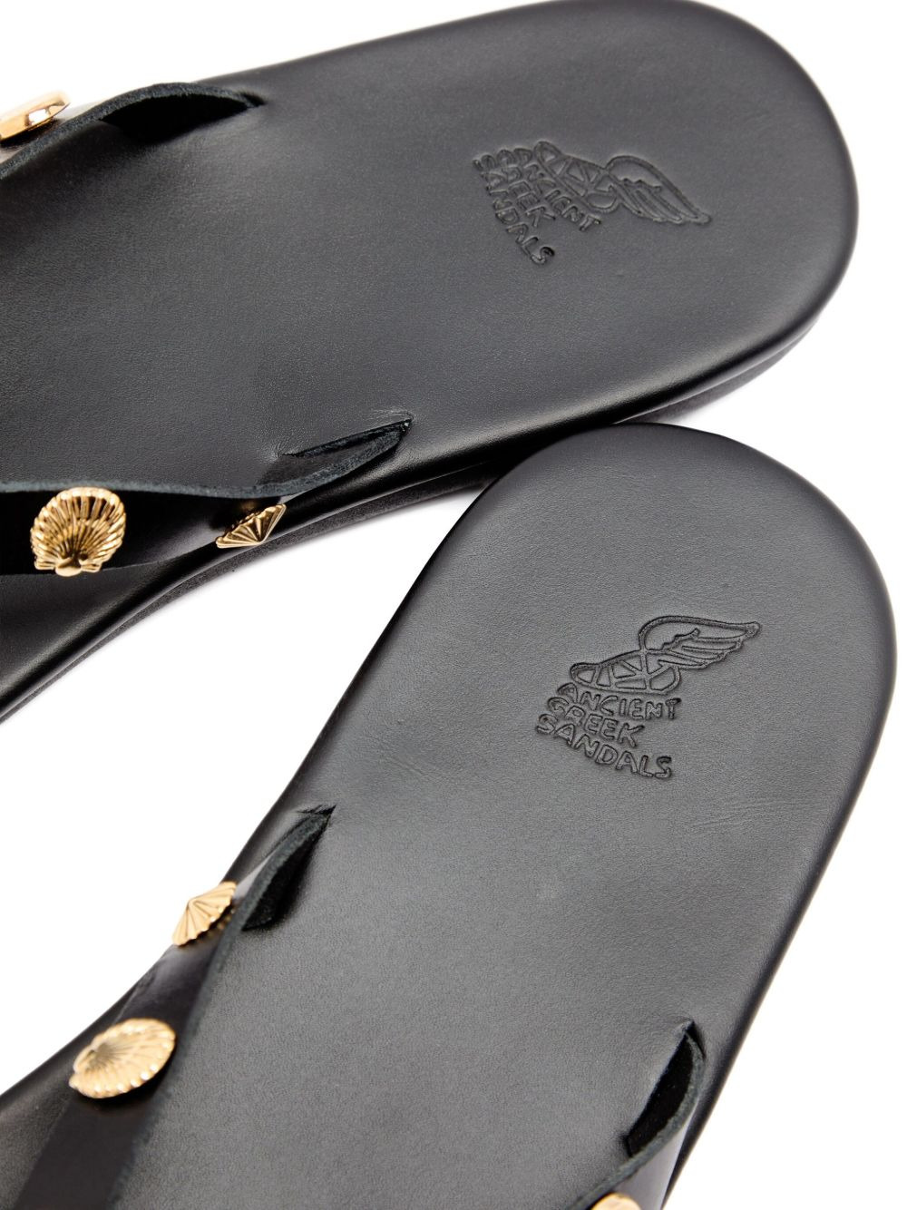 Saionara shell-embellished thong sandals - 3