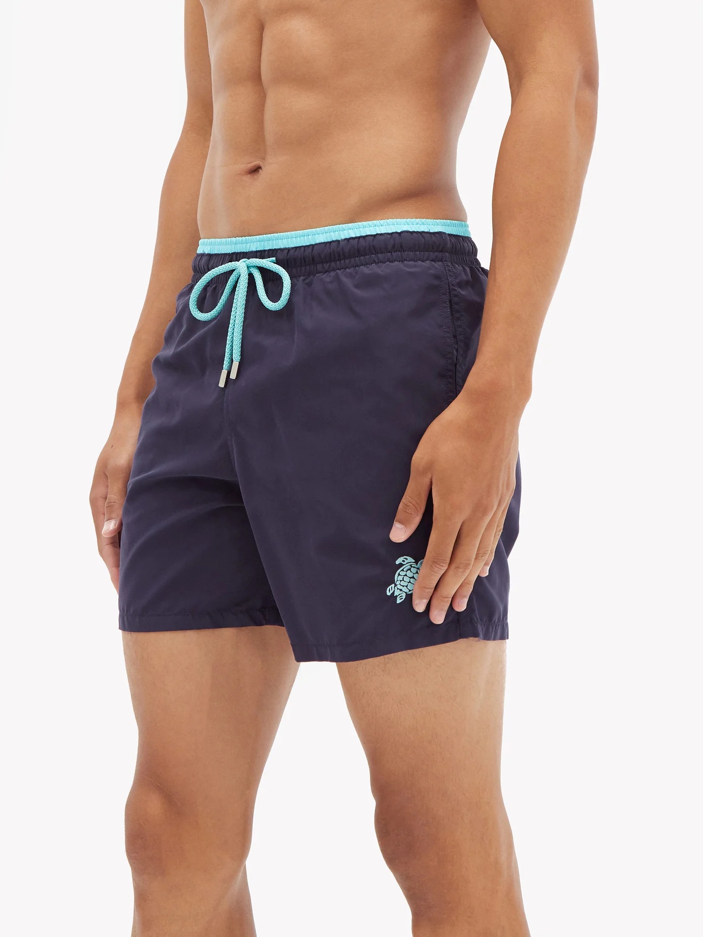 Moka bi-colour swim shorts - 4