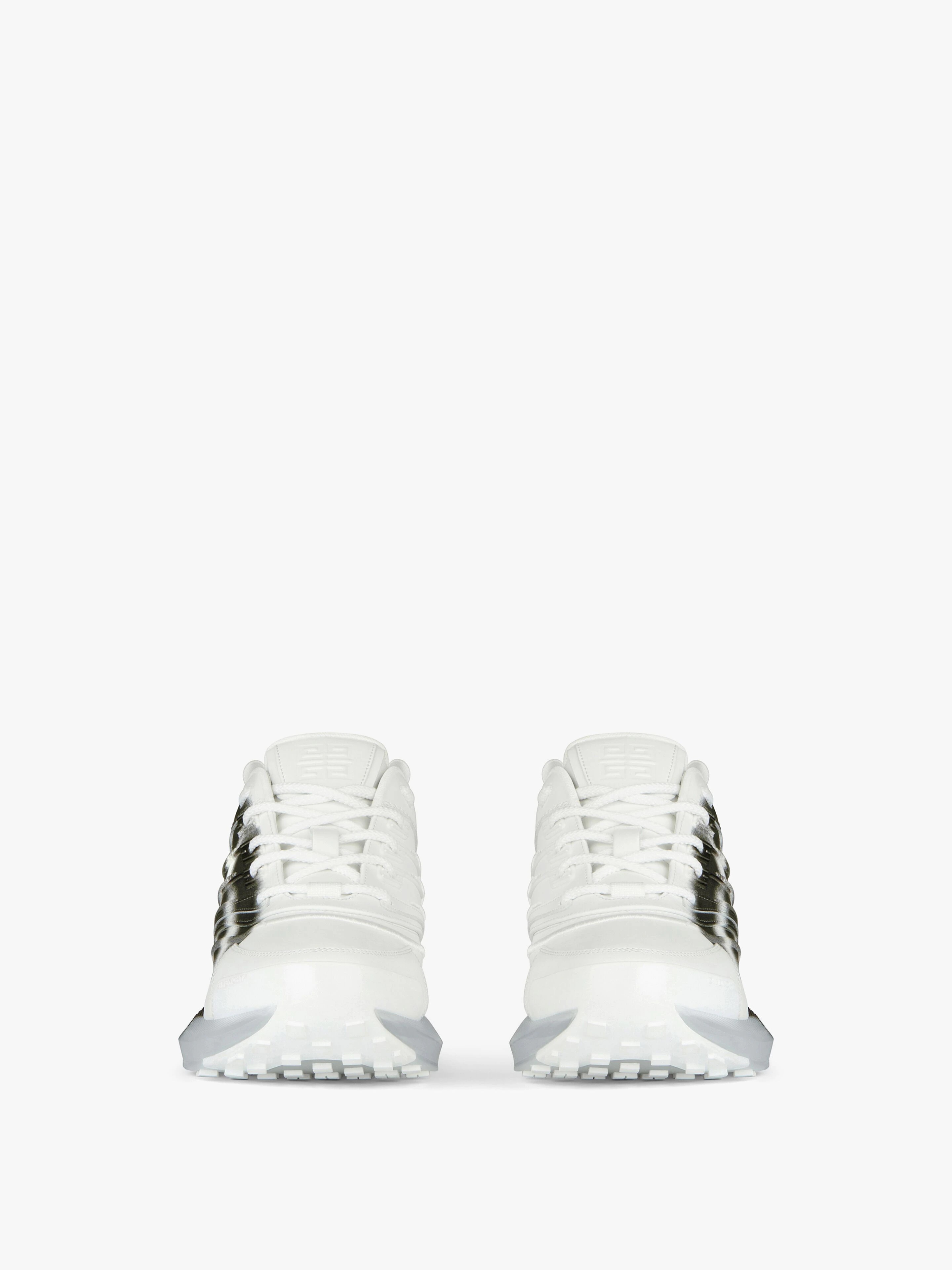 GIV 1 SNEAKERS IN LEATHER WITH TAG EFFECT PRINT - 2