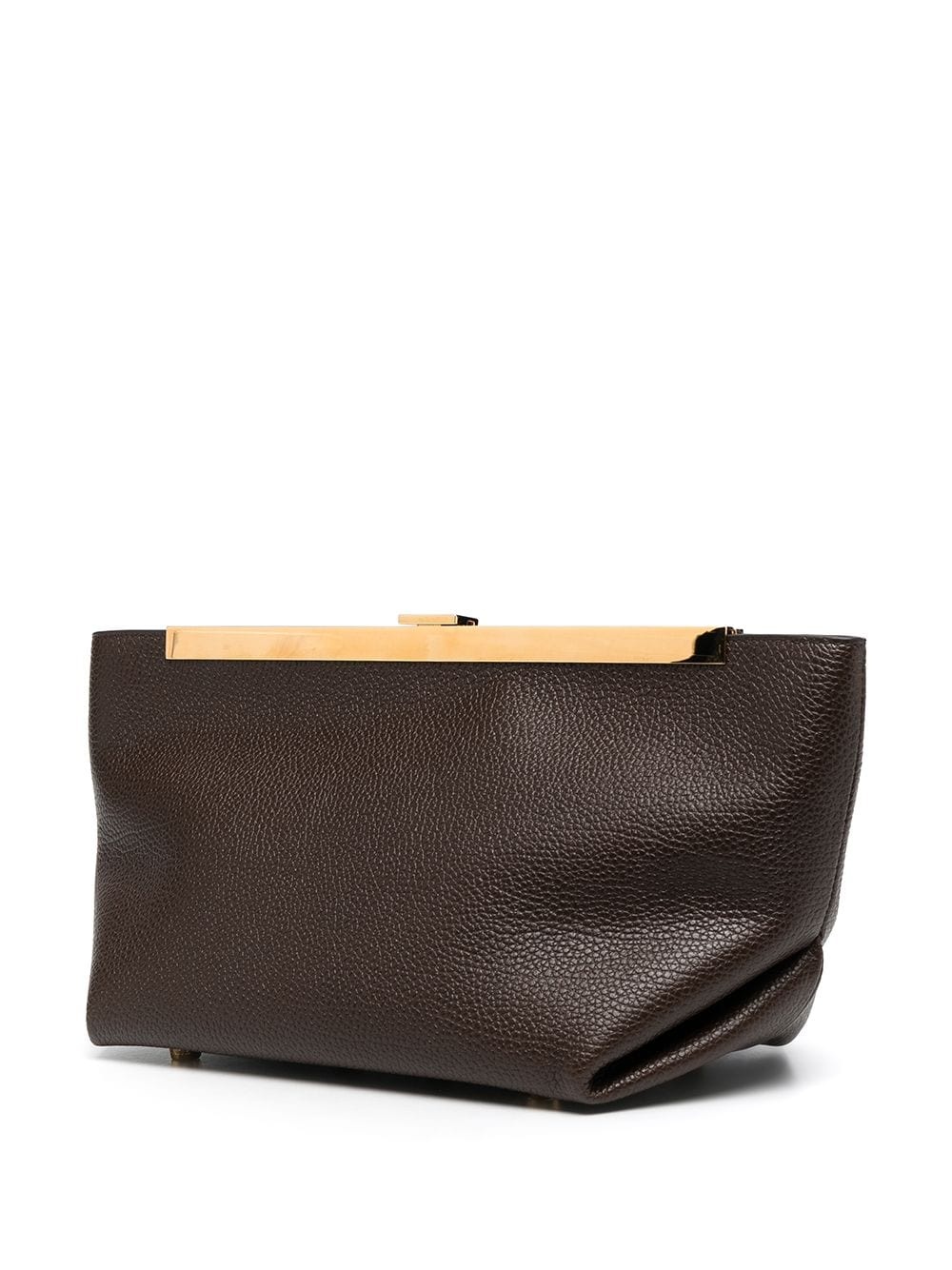 The Aimee leather clutch bag - 3