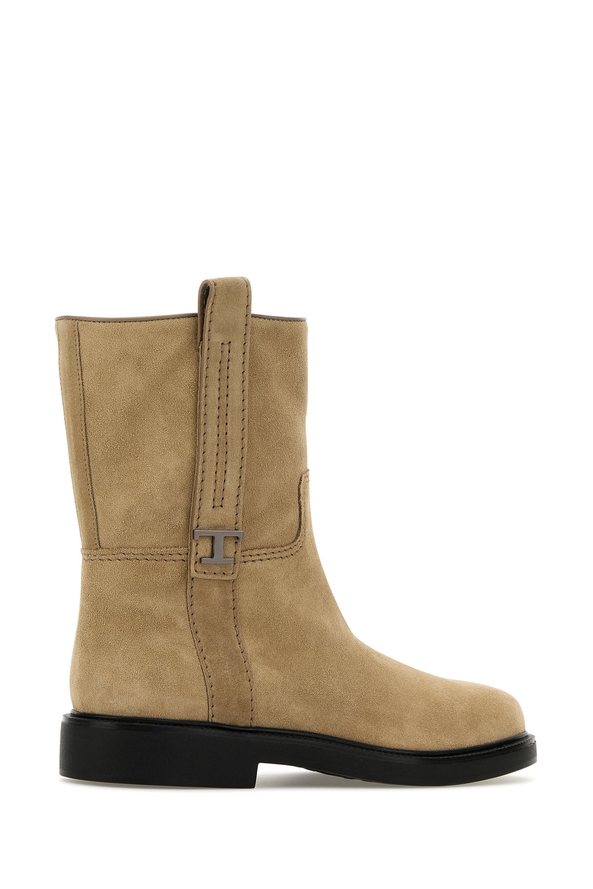 Sand suede ankle boots - 3