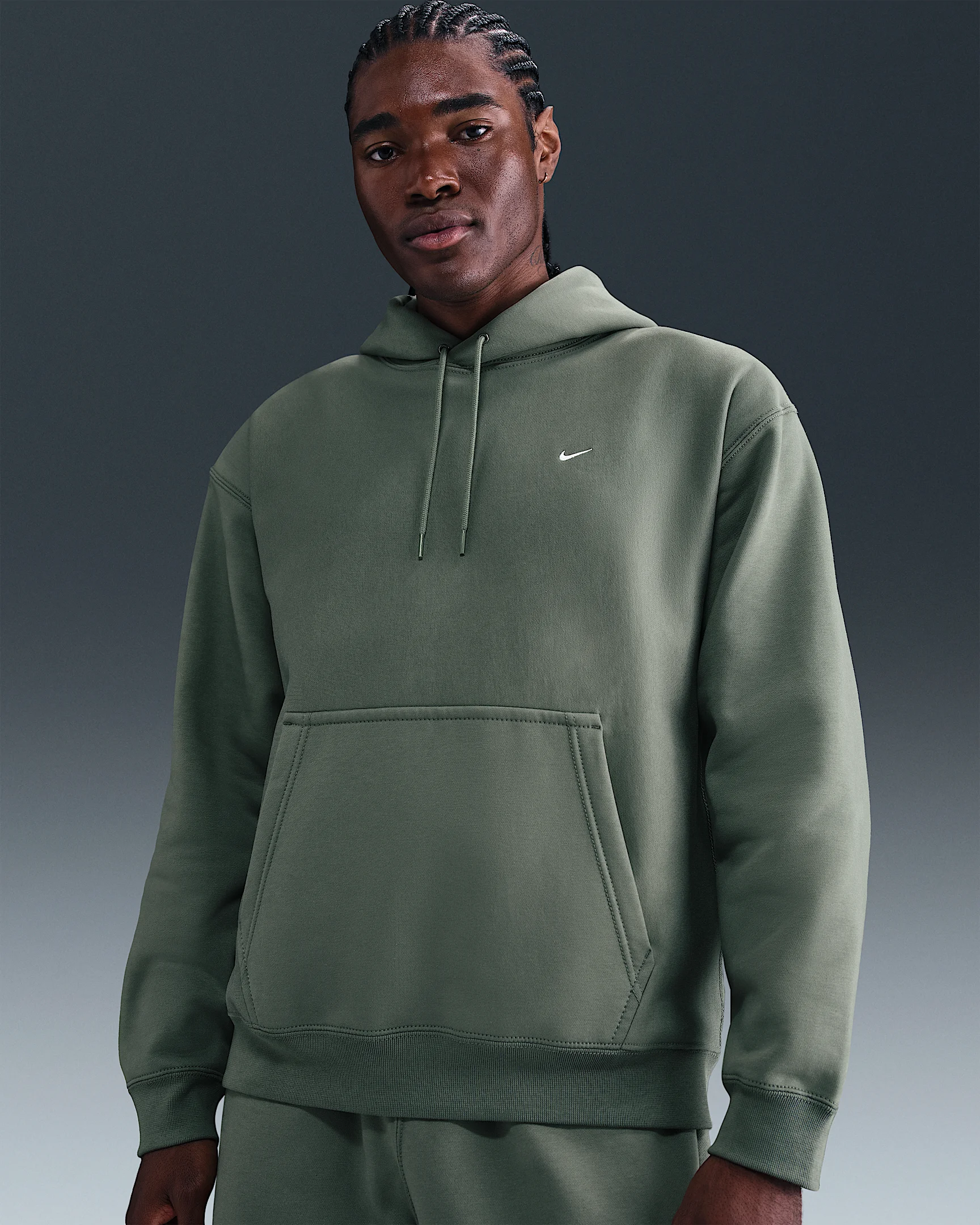 Nike Solo Swoosh Men's Pullover Hoodie - 1