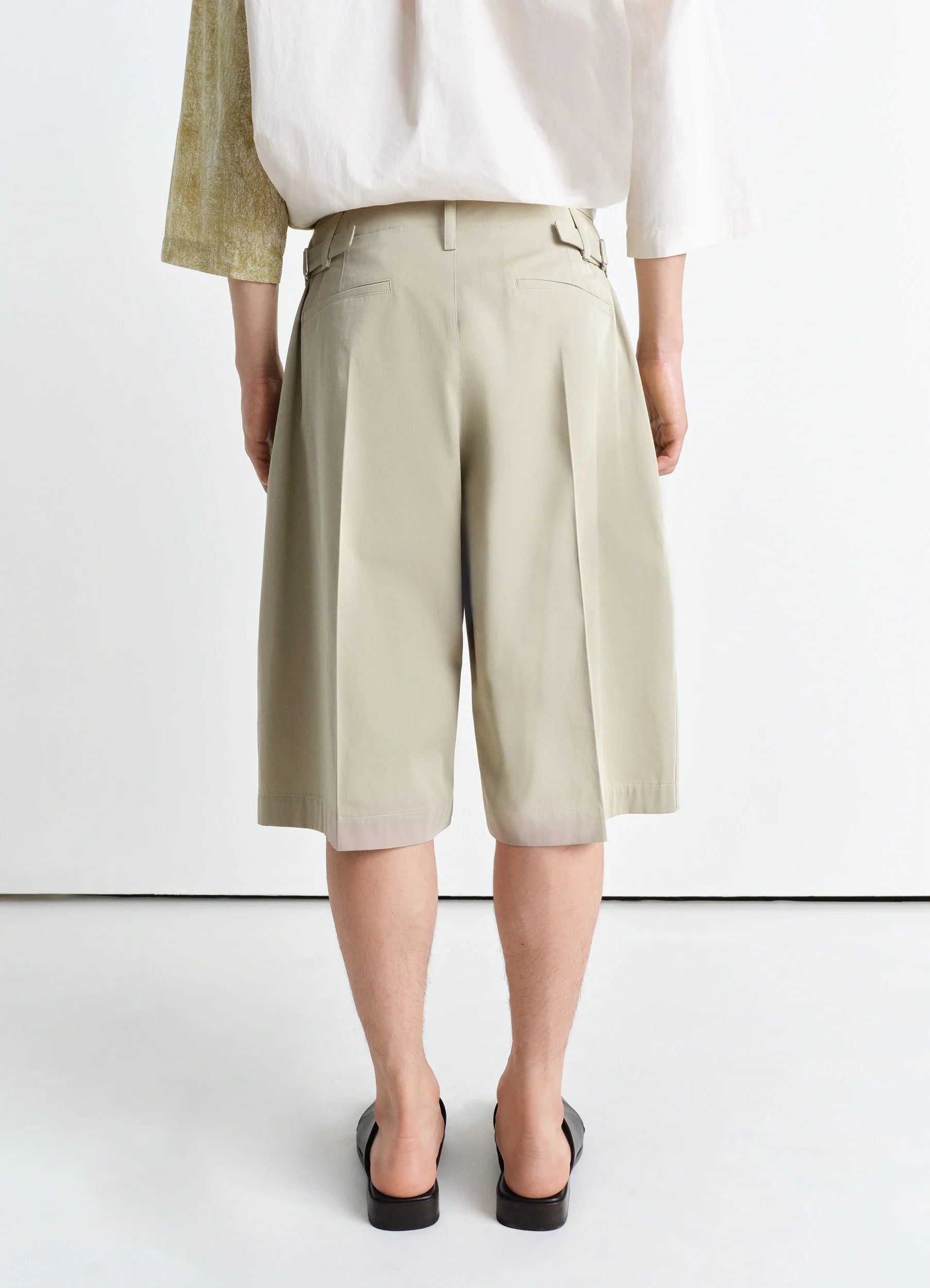 MAXI PLEATED BERMUDA - 4