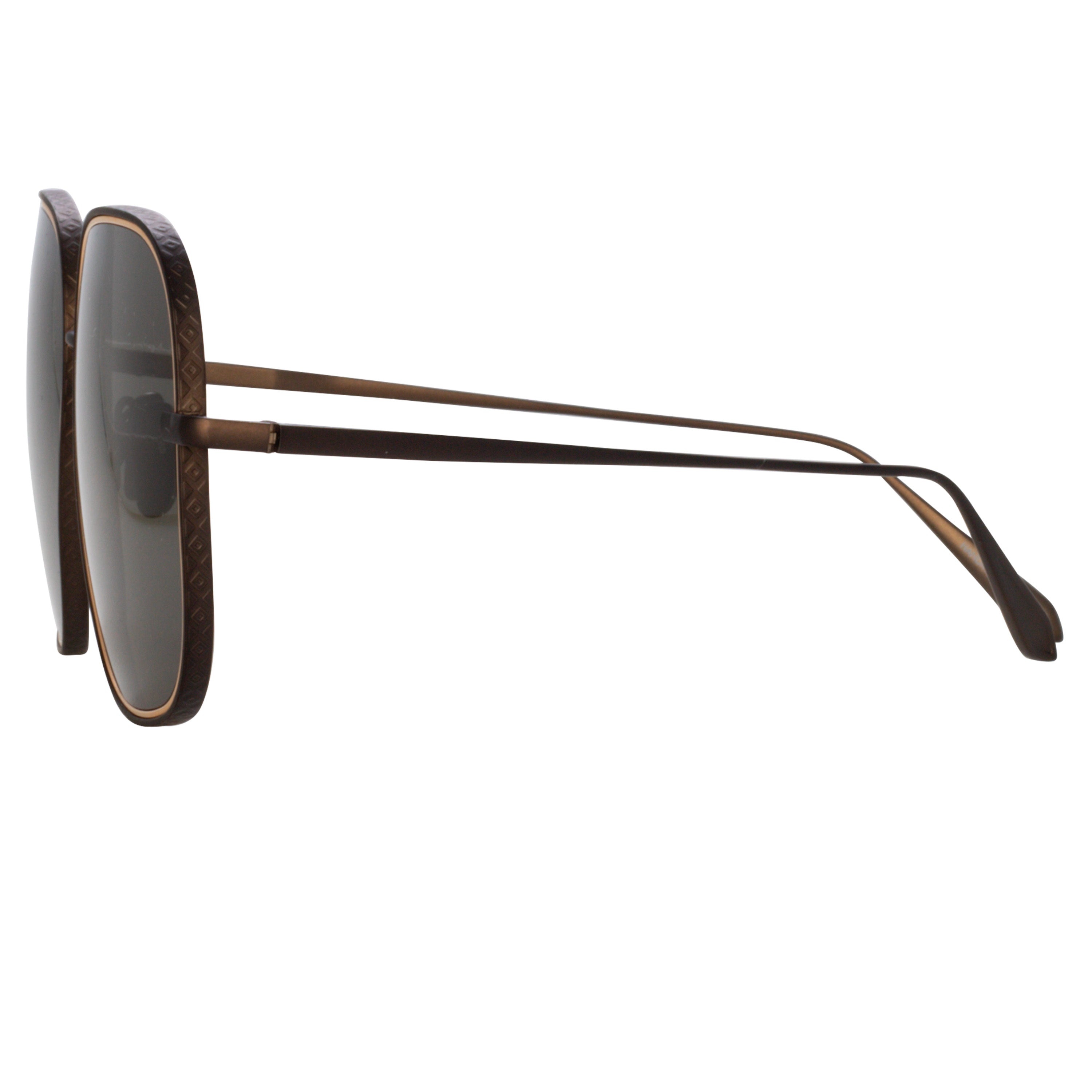 Juliana Sunglasses in Nickel - 4