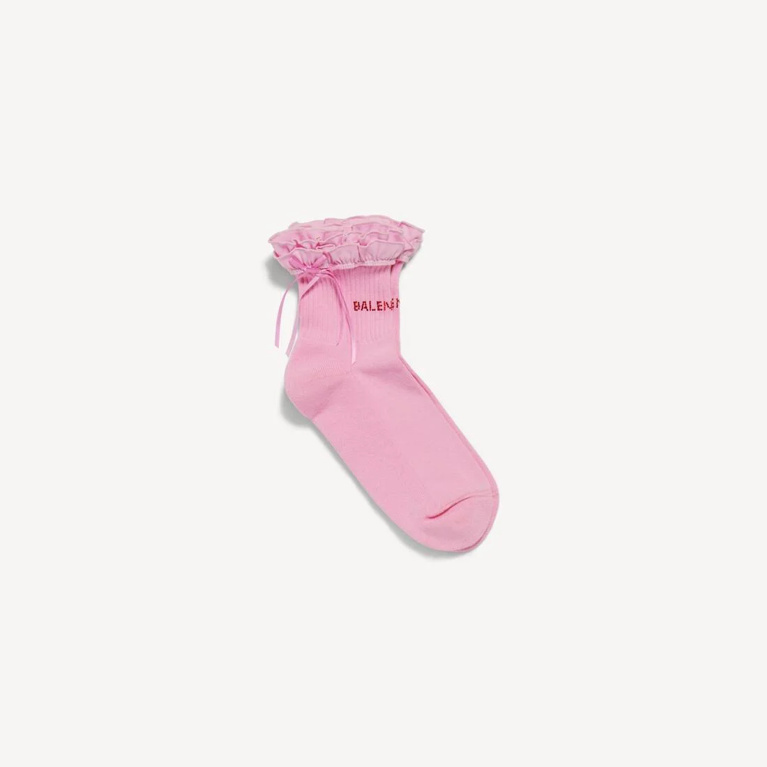 Women's Bow Socks in Pink/red - 1