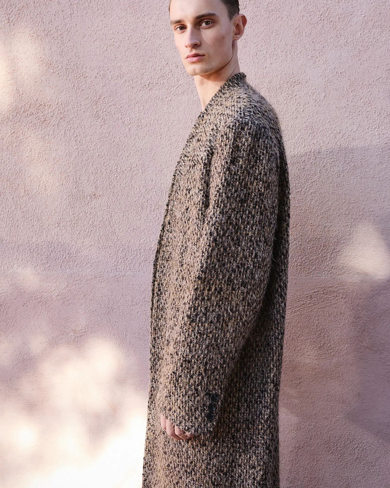 MUTE COAT MULTI BROWN 5