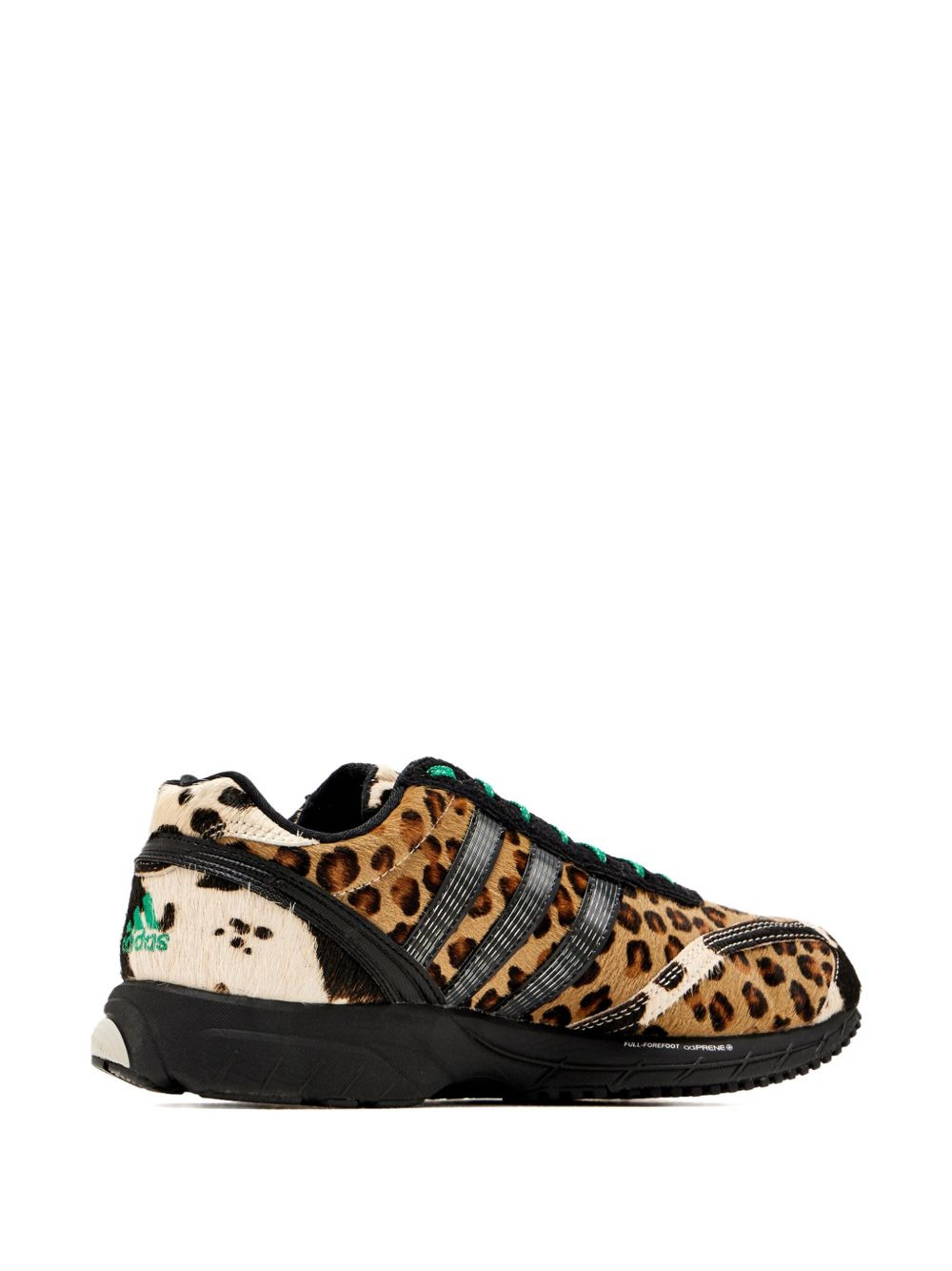 Adizero Adios leopard-print stripe sneakers - 2