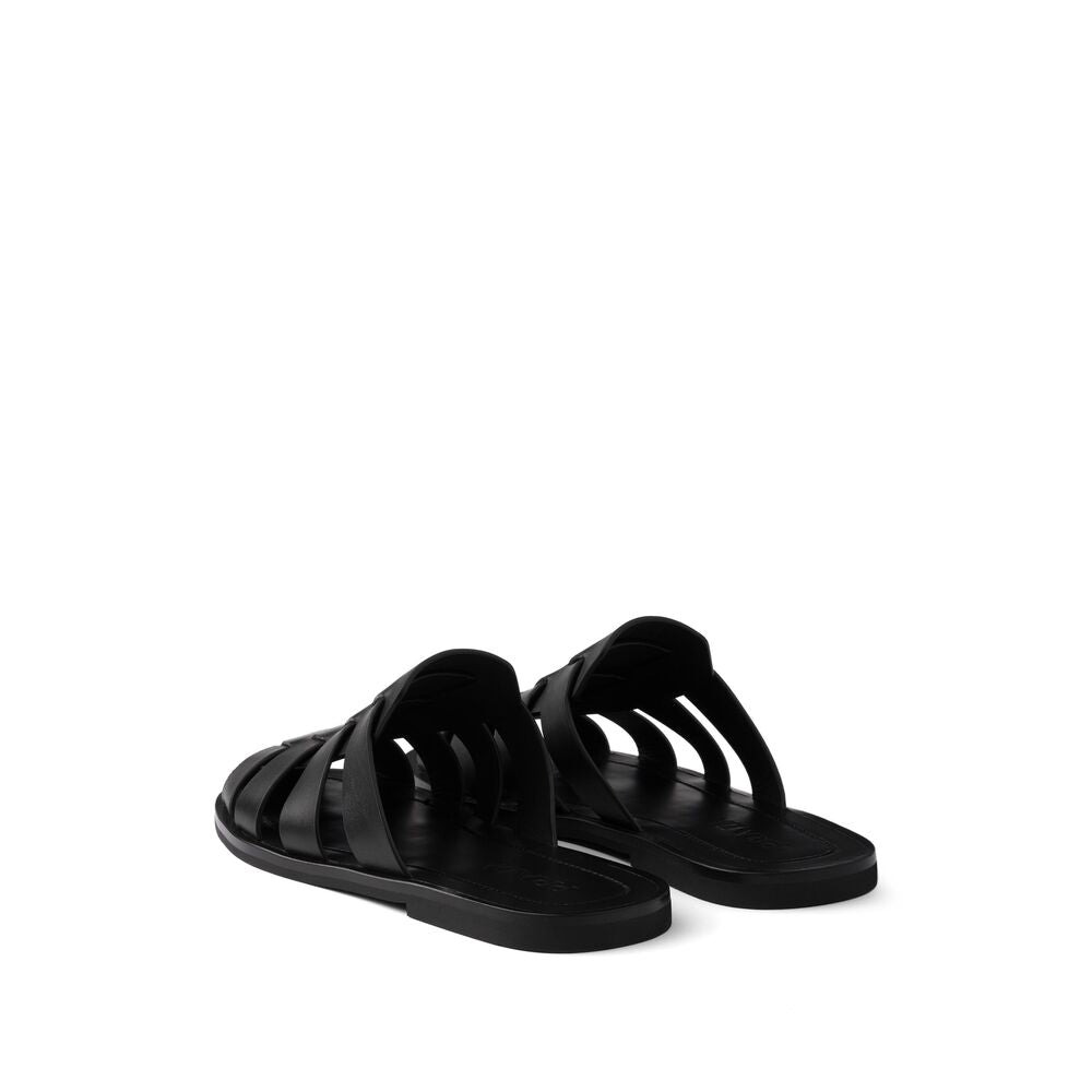 Prada Black Flip-Flops & Slides Men - 5