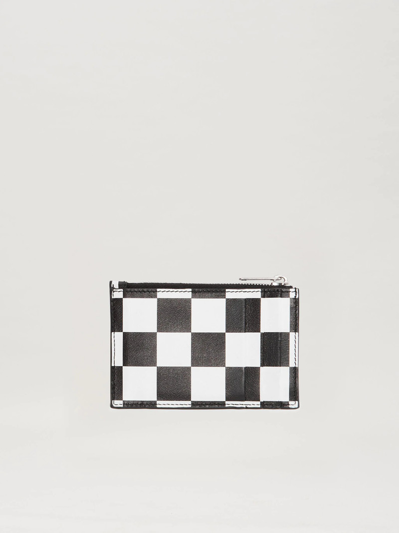 Palm Angels DAMIER ZIP CARDHOLDER outlook