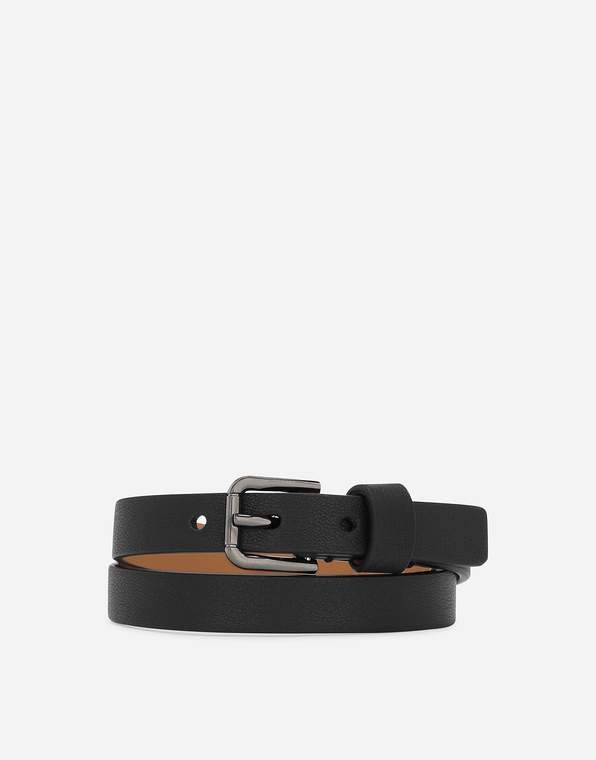 Calfskin bracelet with DG logo - 3