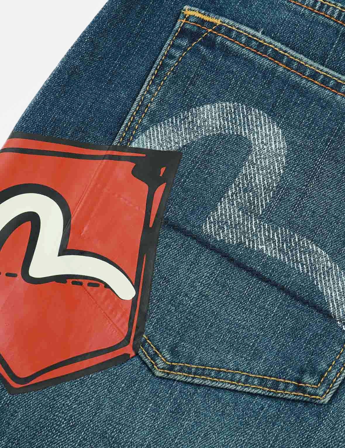 MULTI-POCKET WASHED DENIM JOGGERS - 9
