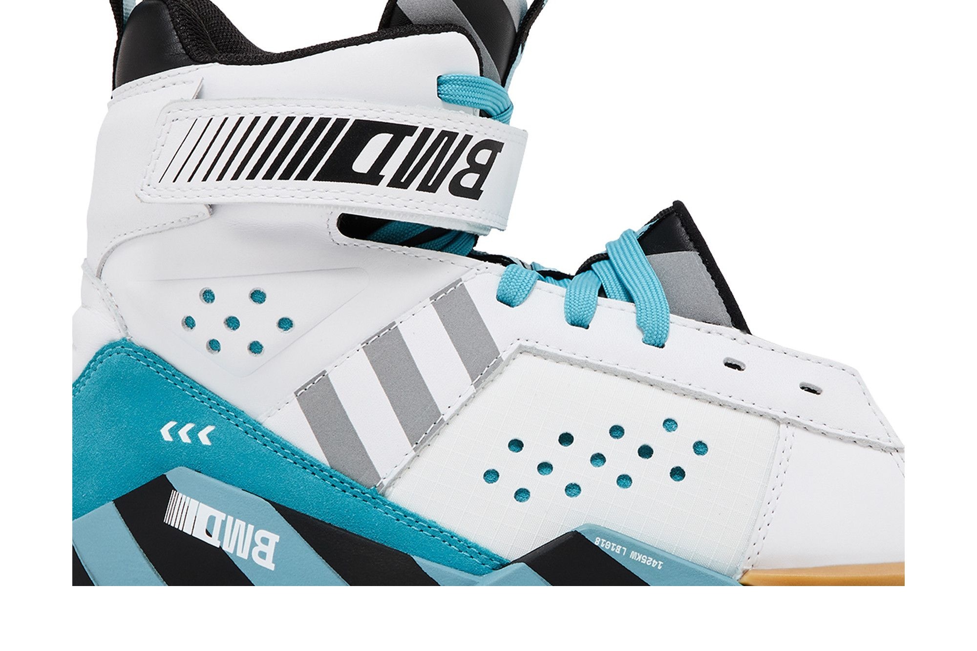 MSCHF BWD High 'White Black Blue' - 2