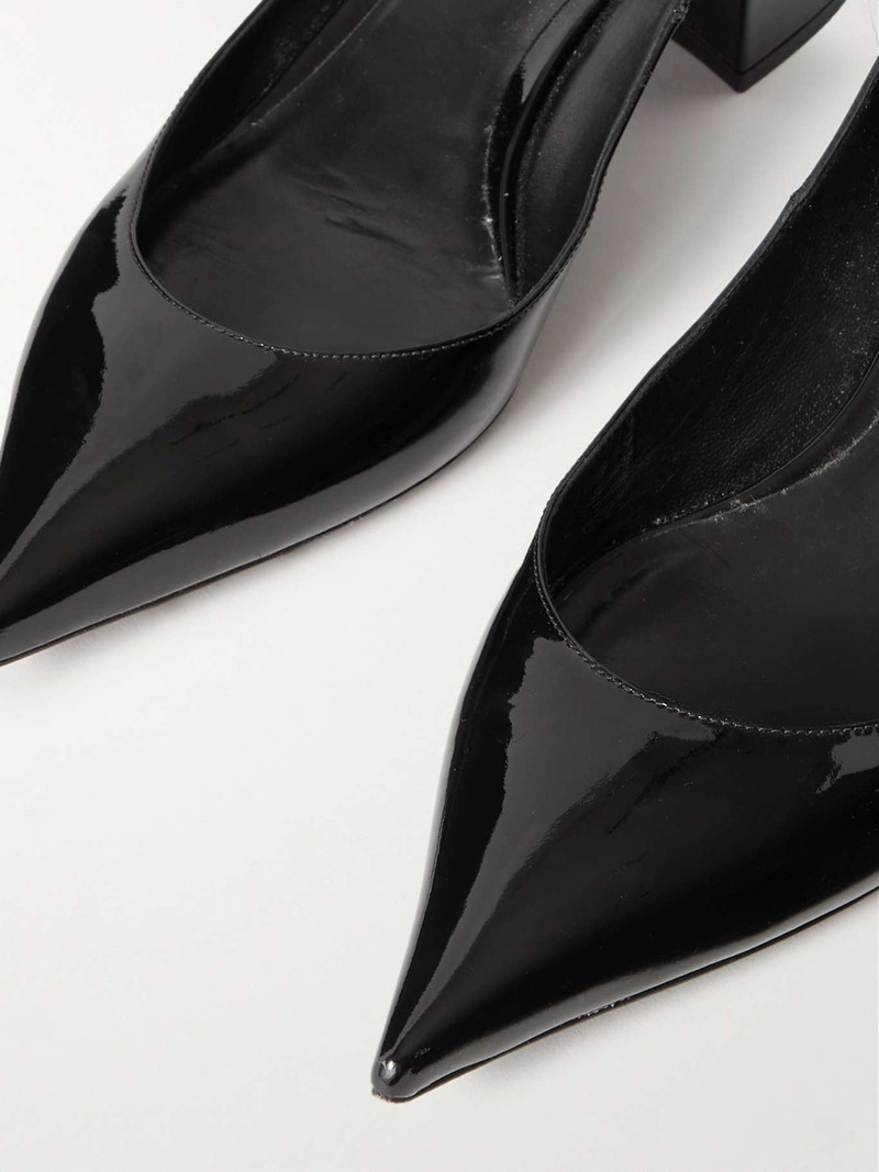 Lockette patent-leather pumps 4
