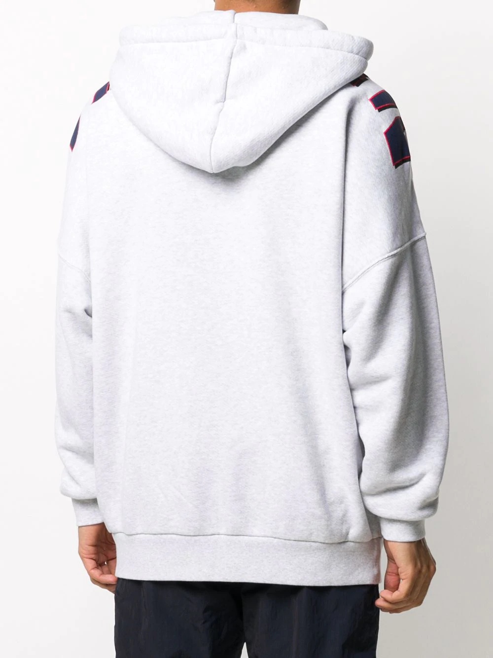 logo-print hoodie - 4