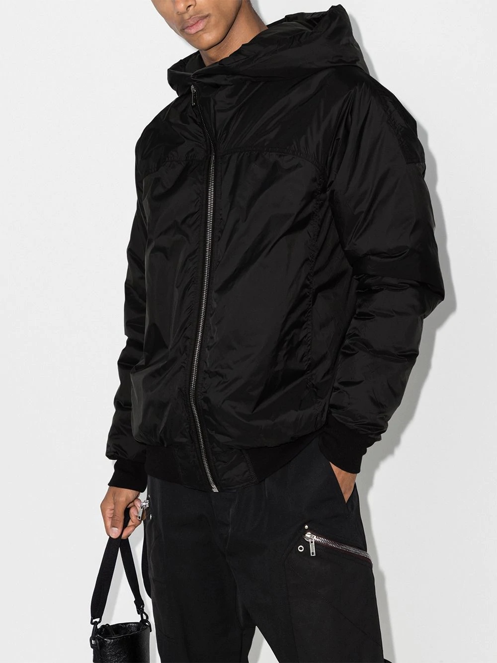 Tecuatl Mountain hooded nylon bomber jacket - 2