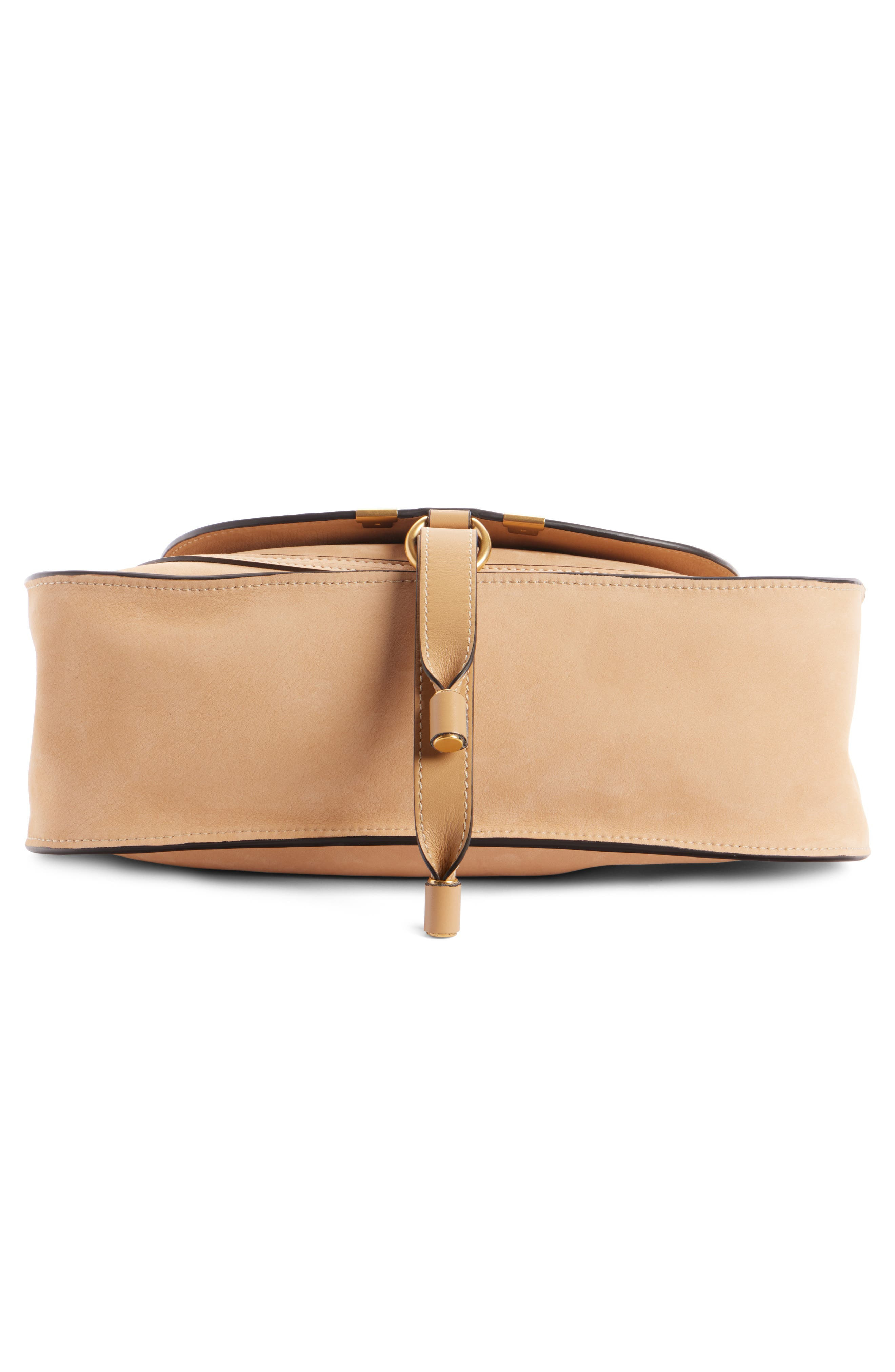 Chloé Small Marcie Leather Satchel in Milky Brown 281 at Nordstrom - 5