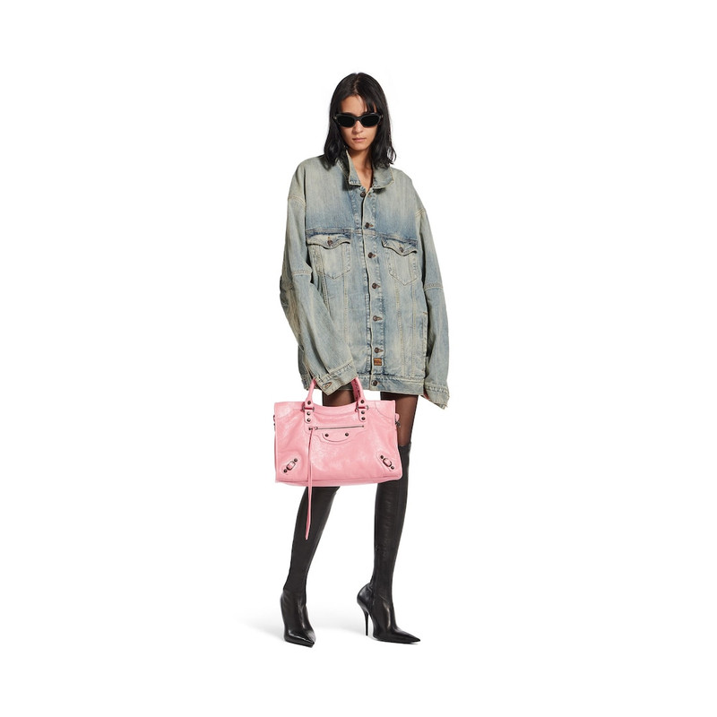 Women's Le City Medium Bag  in Vintage Pink 7