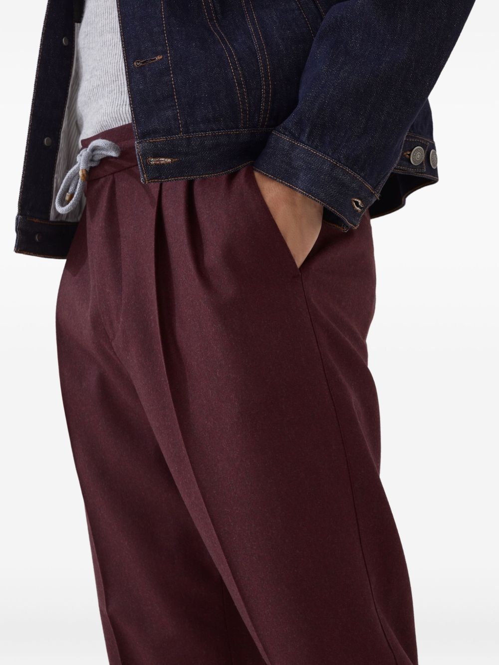 virgin-wool trousers - 5