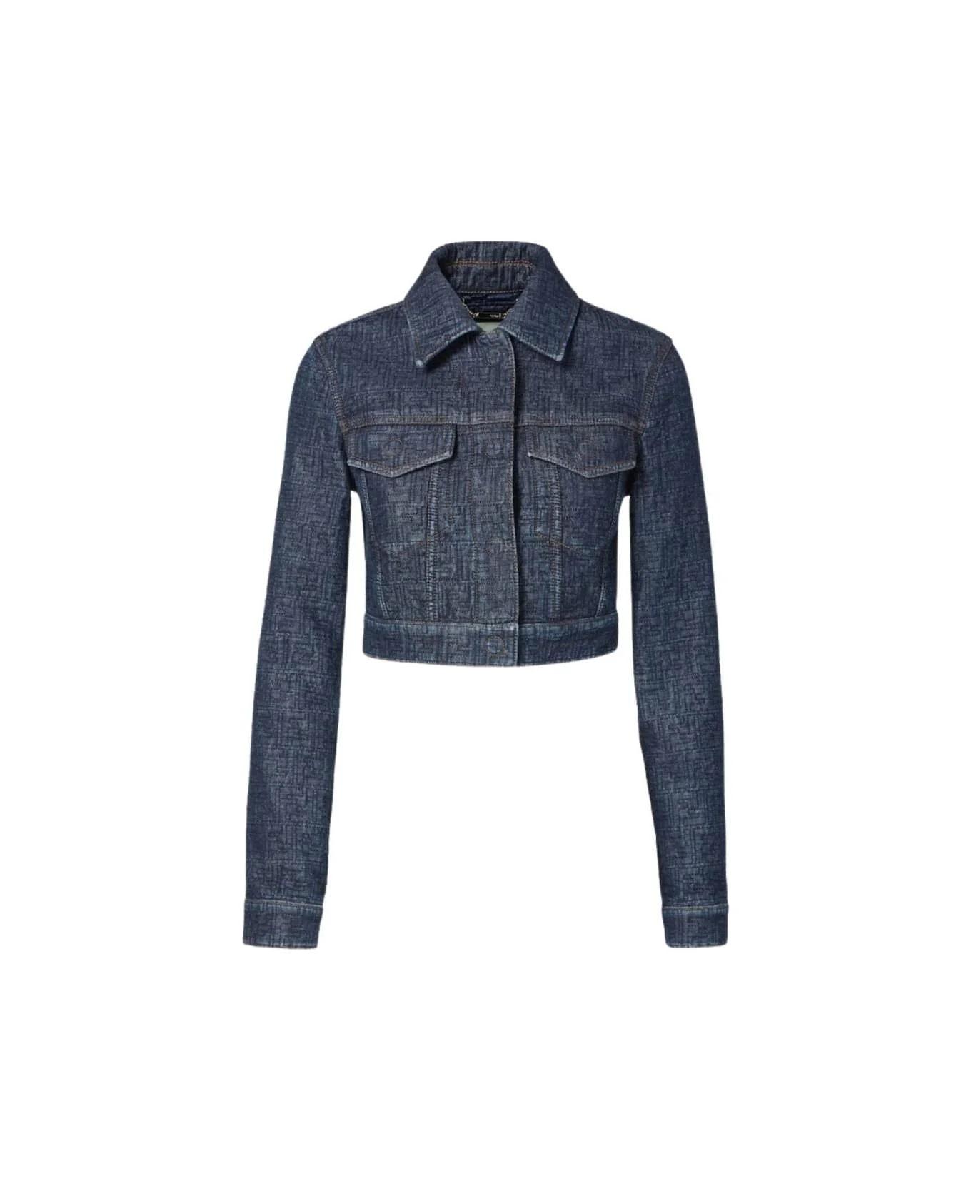 Denim Cotton Jacket - 1