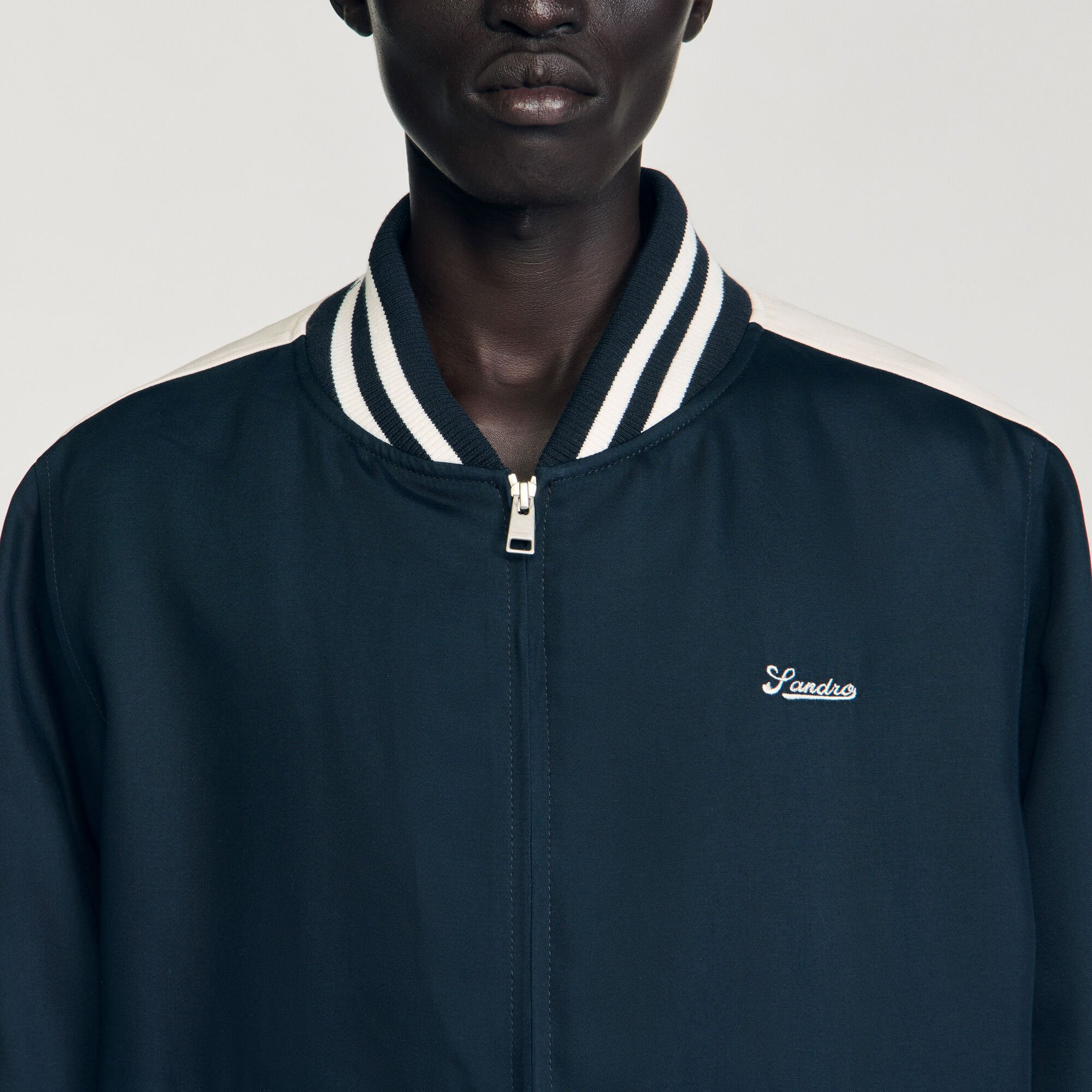 ZIP-UP VARSITY JACKET - 3