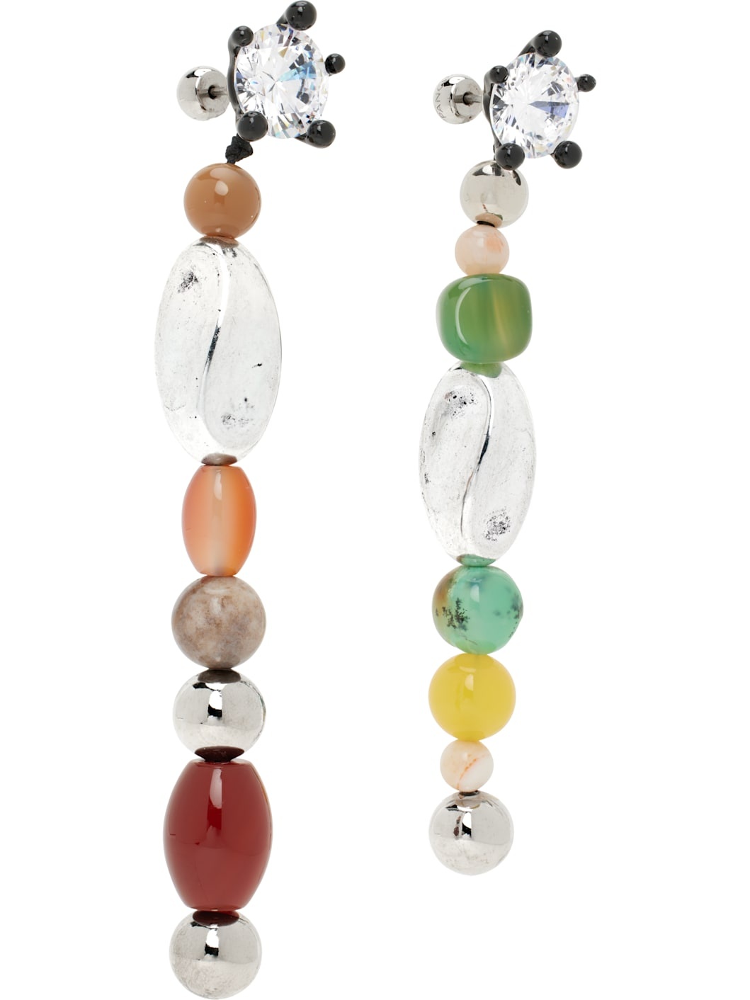 Multicolor Ascolto Chandelier Earrings - 2