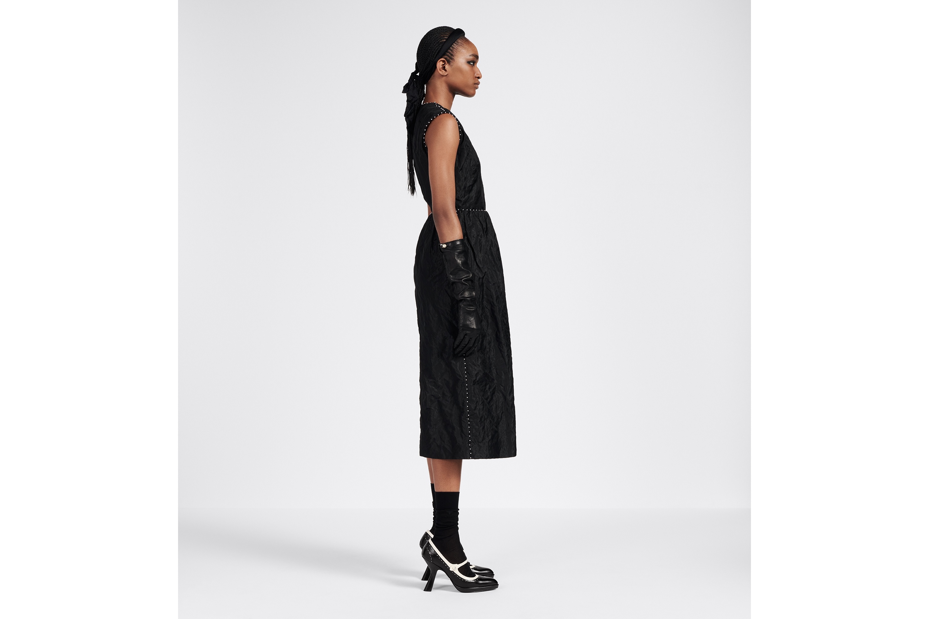 Regular-Fit Mid-Length Dress - 5