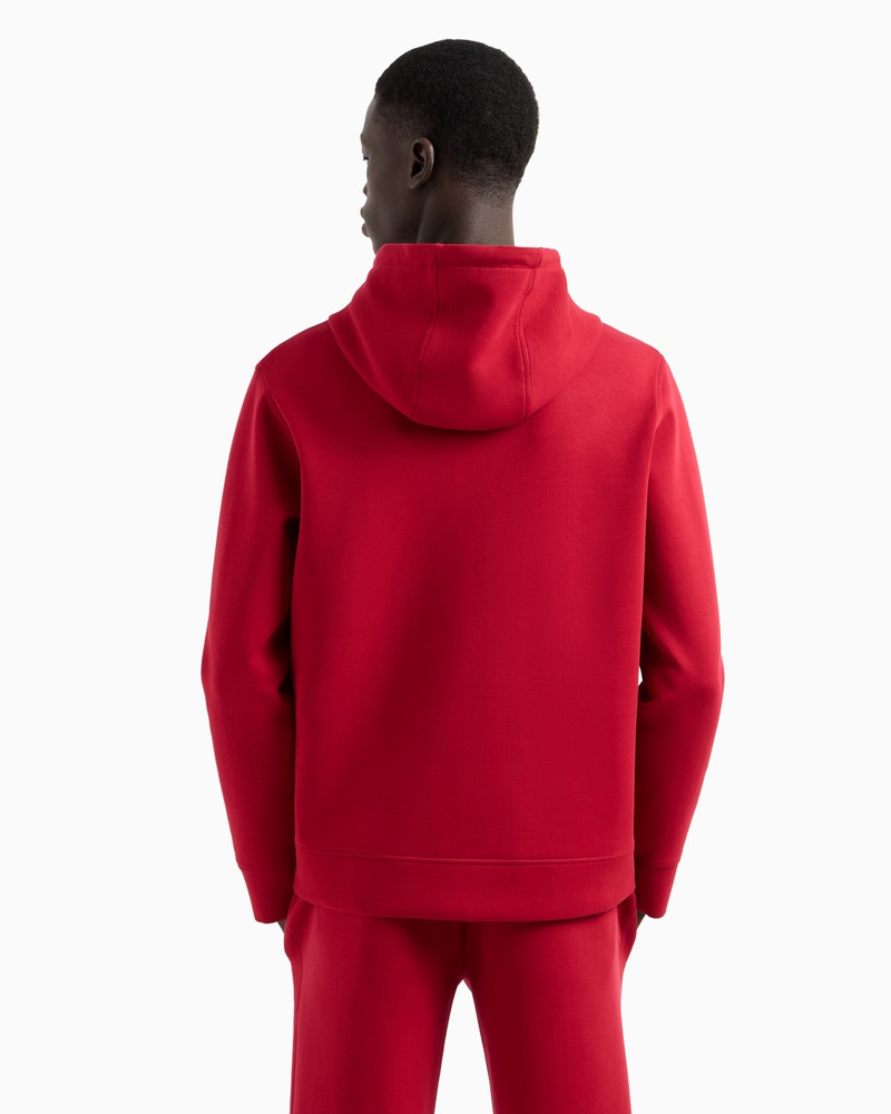 DOUBLE-JERSEY HOODED ZIP SWEATSHIRT WITH LUNAR NEW YEAR EMBROIDERY 3