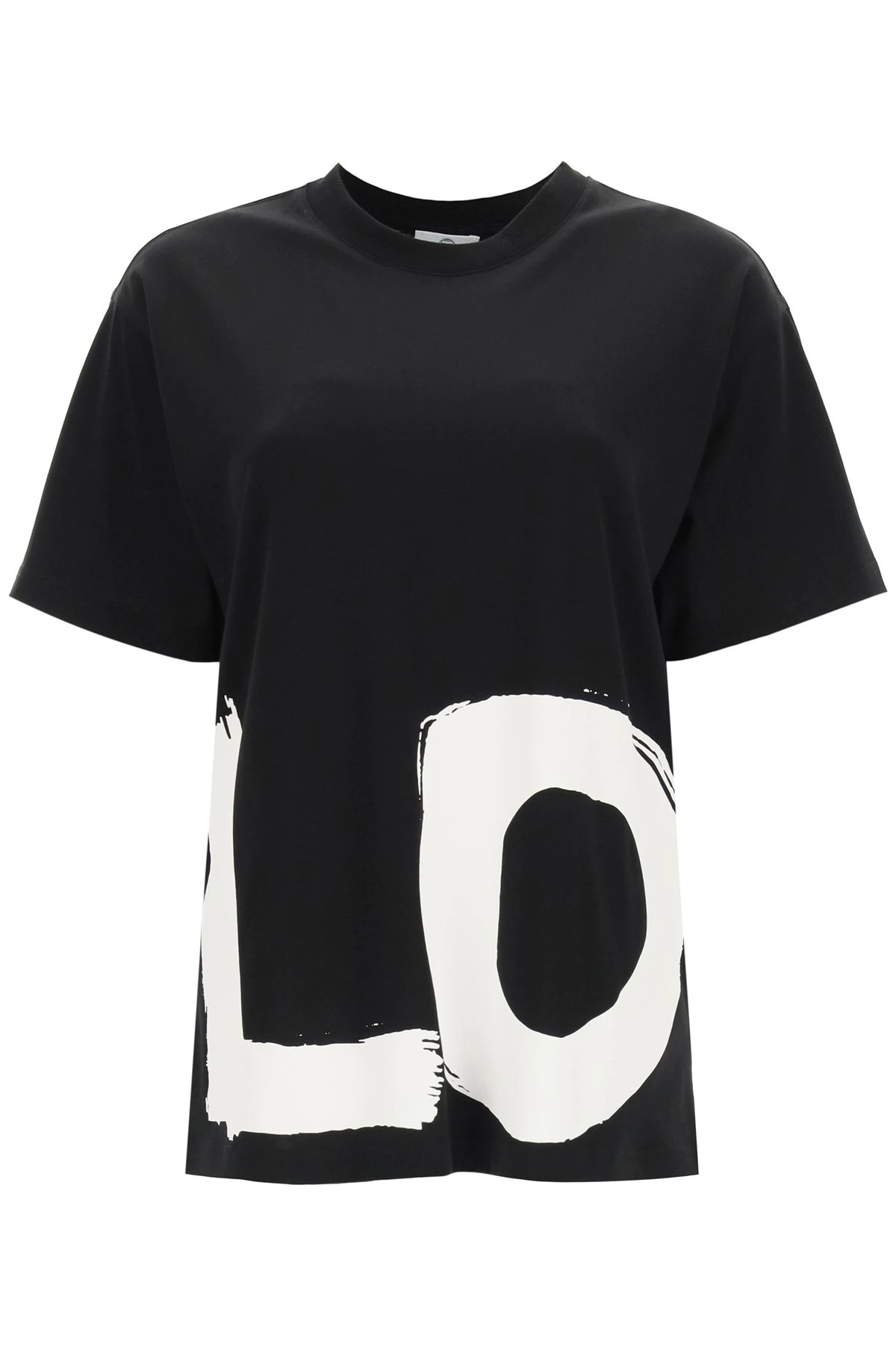 CARRICK OVERSIZED T-SHIRT WITH LOVE PRINT - 1