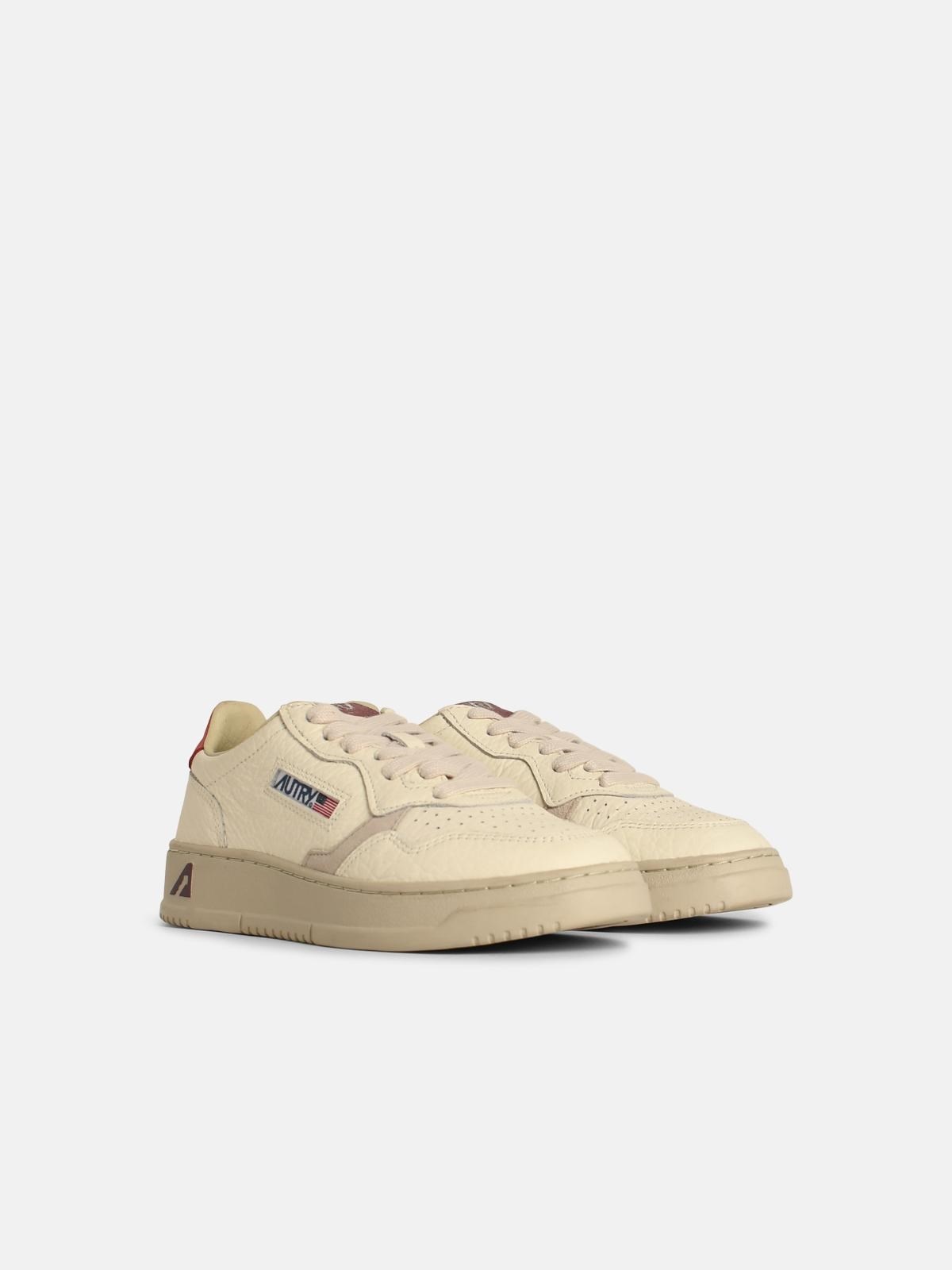WHITE LEATHER SNEAKERS - 2