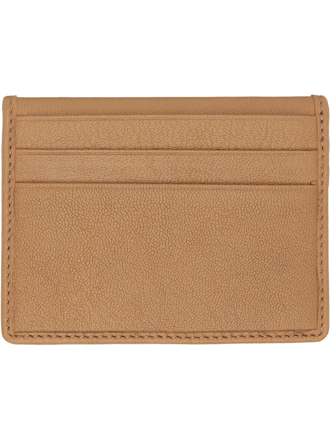 Tan Leather Man Card Holder - 2