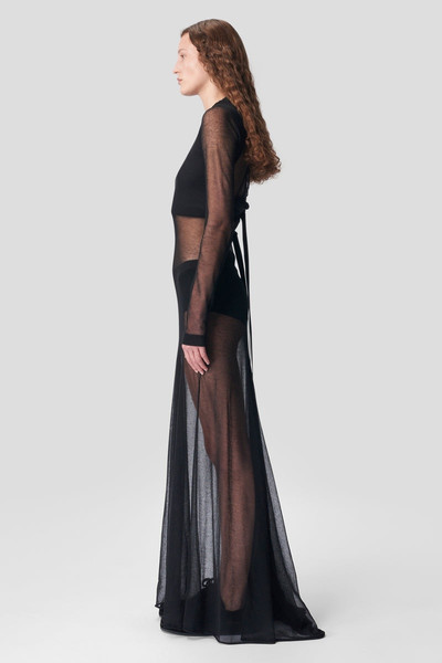 Ann Demeulemeester Marique Long Sleeve X-Long Flared Dress outlook