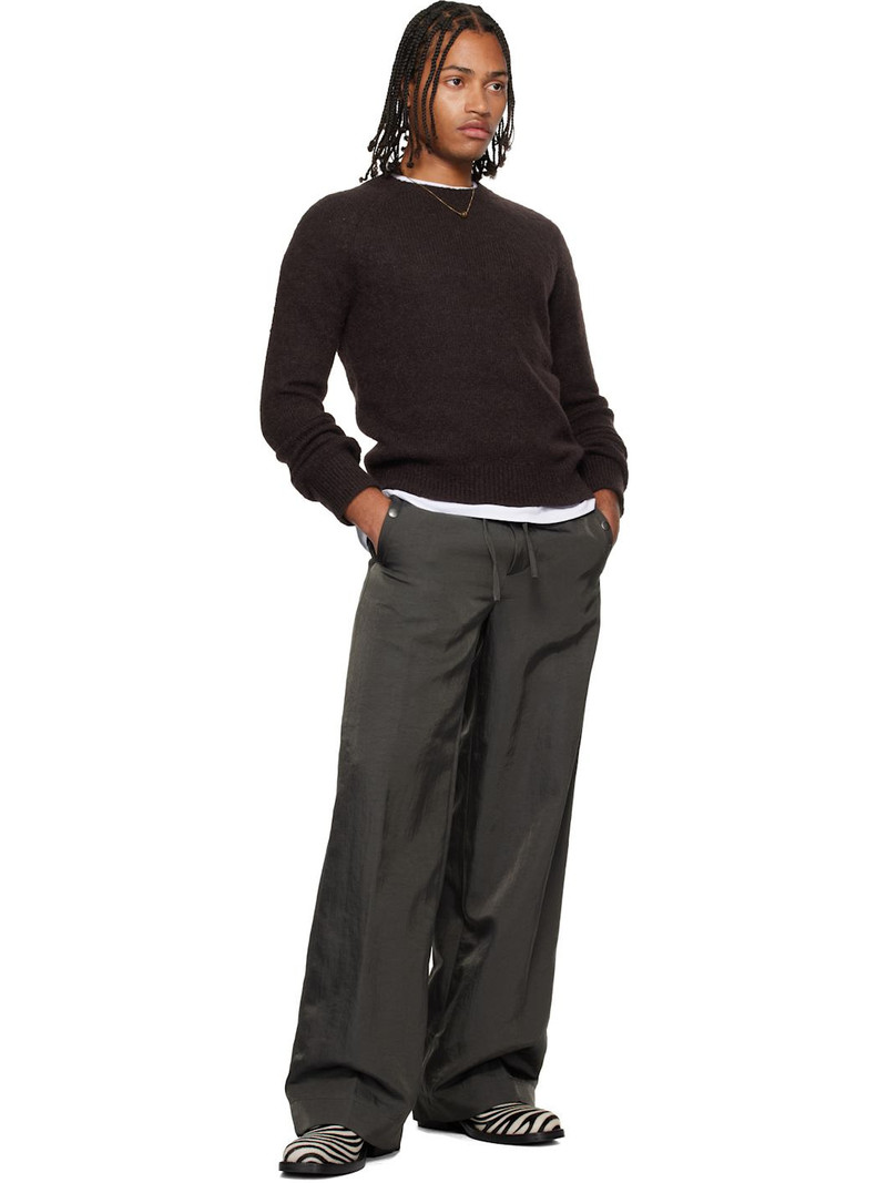 Dries Van Noten Brown Fitted Sweater outlook