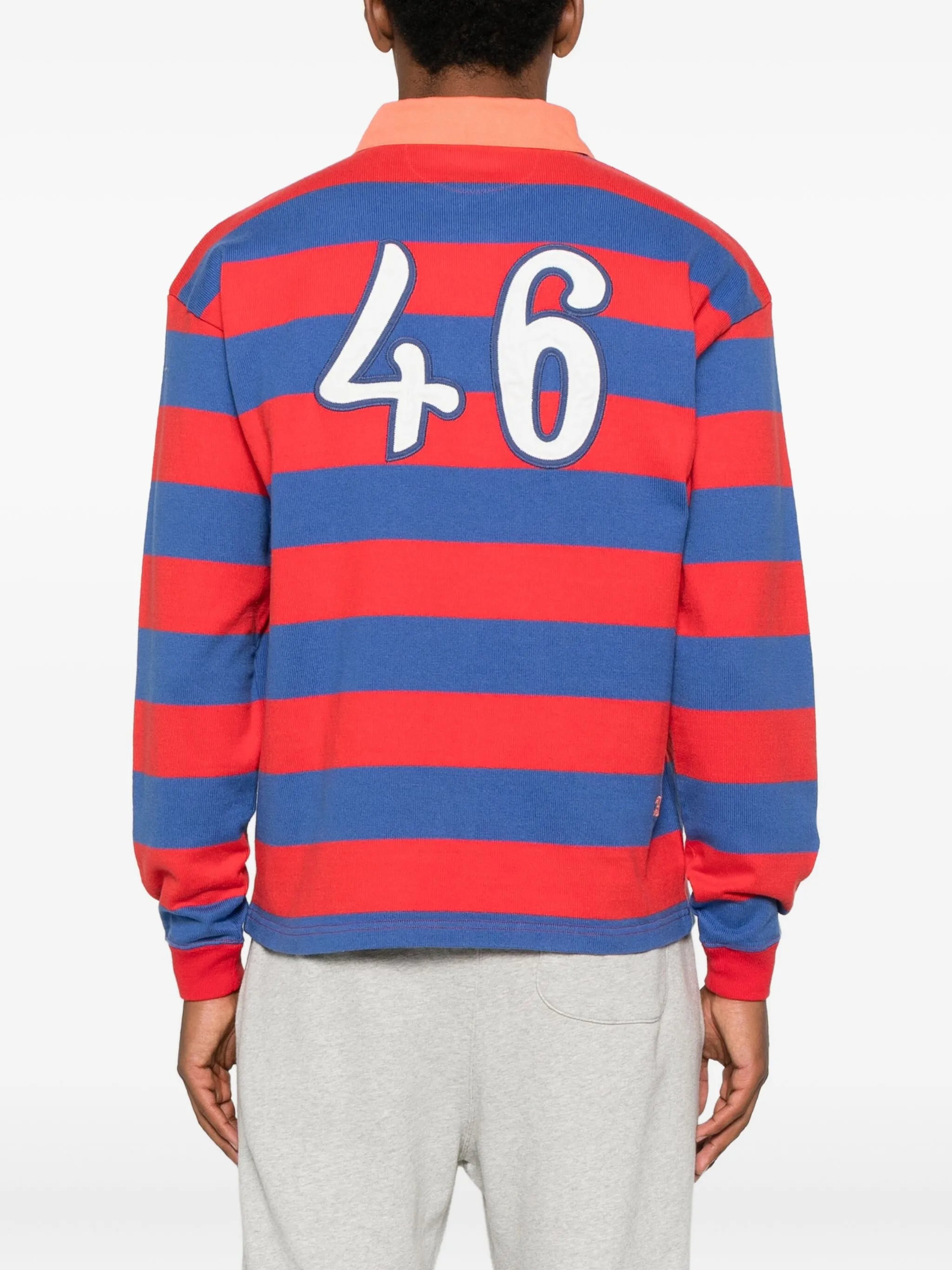 Bode Striped Rugby Polo Shirt - 4