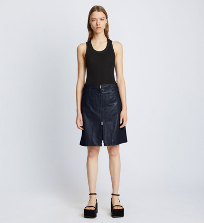 Proenza Schouler Glossy Leather Skirt outlook