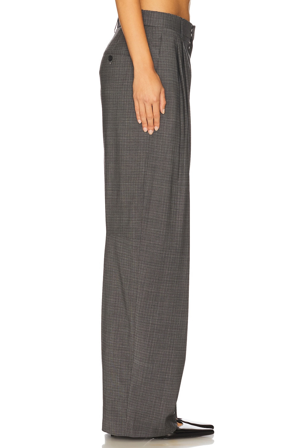 Mid-rise Trouser With Chain - 2
