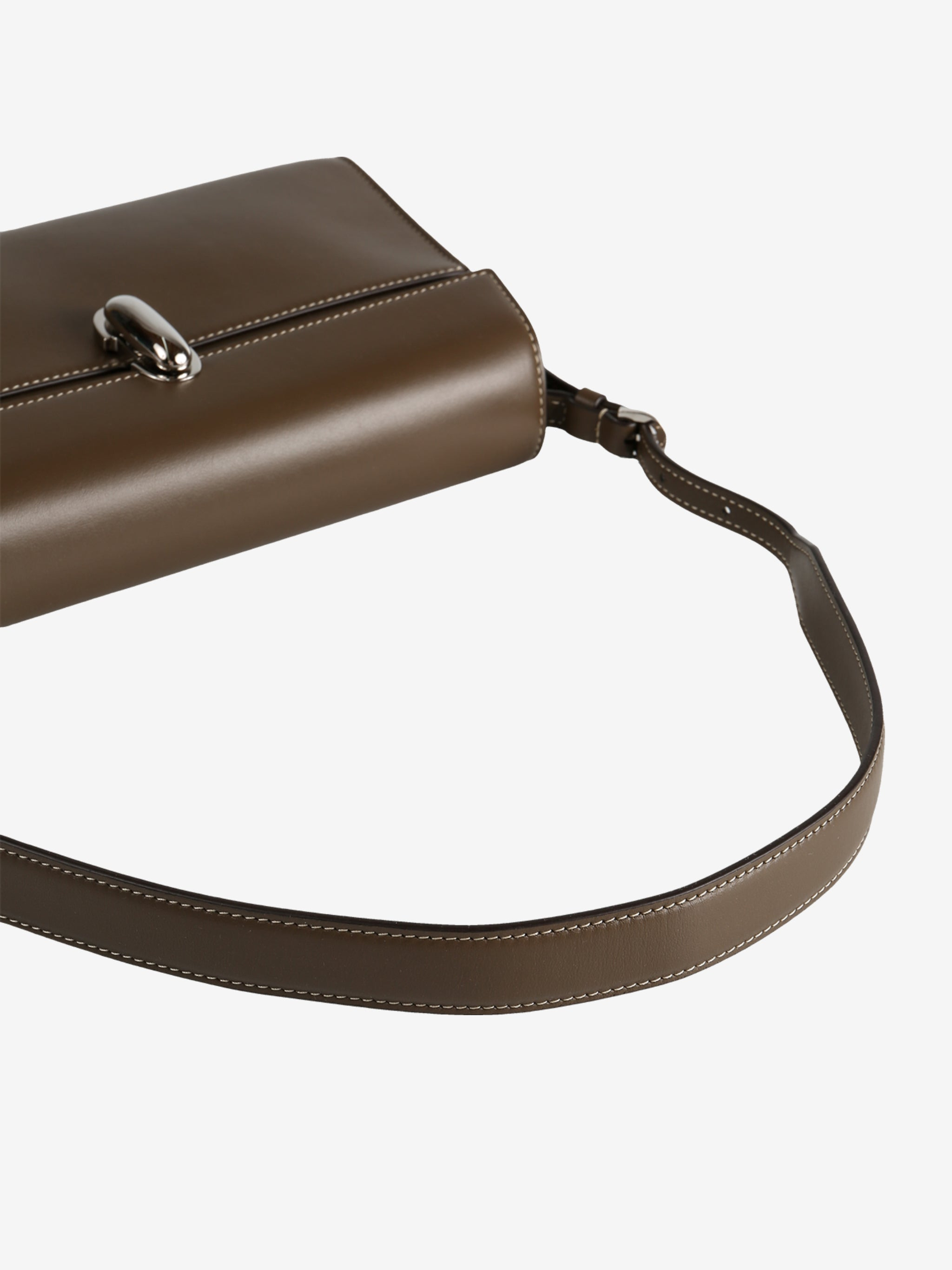 SAVETTE - Women Symmetry Shoulder Bag In Smooth Calf Leather Bag - 3