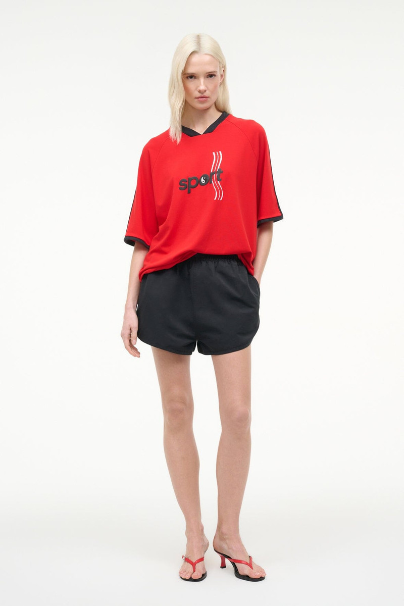 STAUD ANCHOR SHORT BLACK 1
