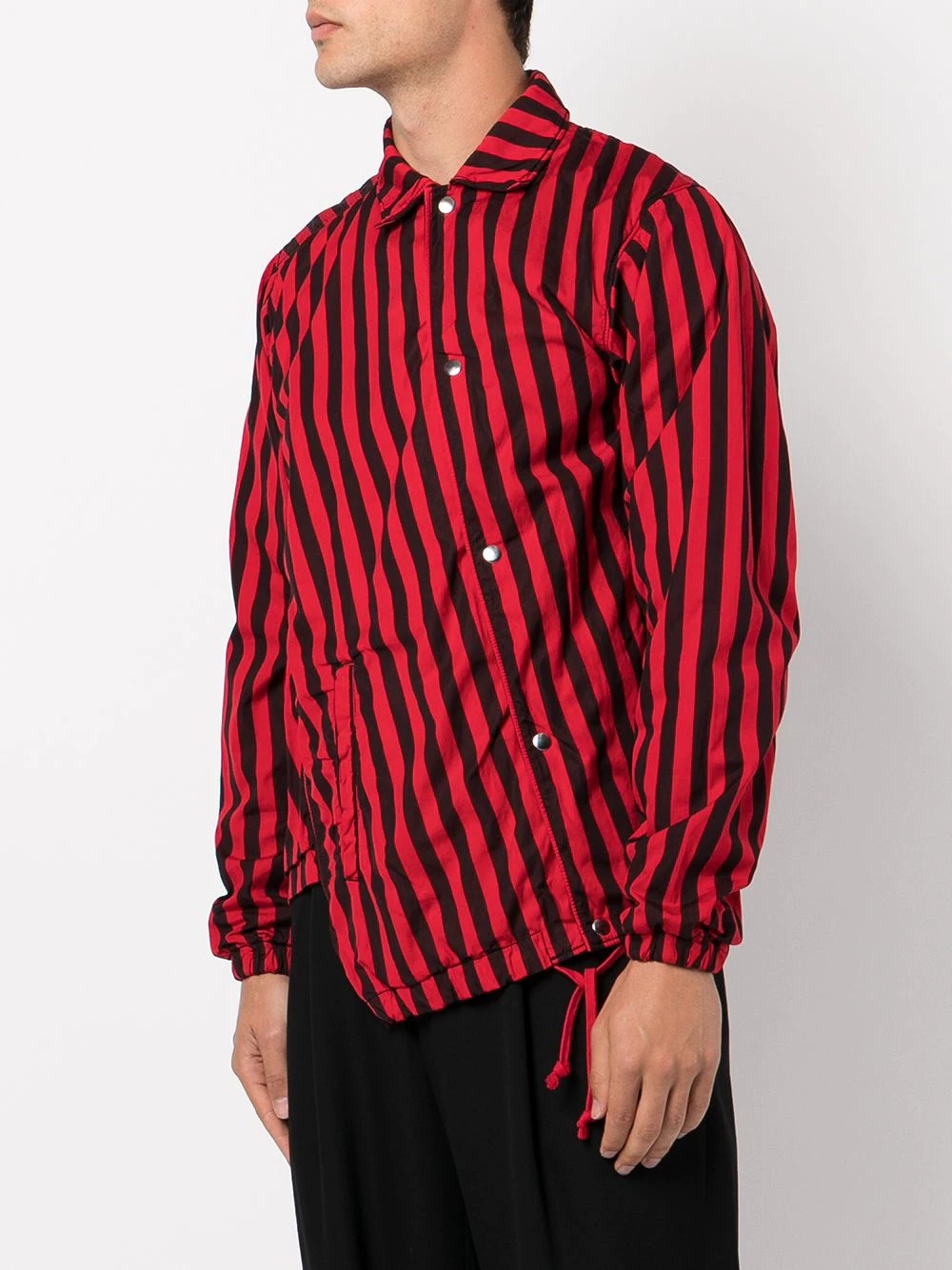 stripe-print lightweight jacket - 3