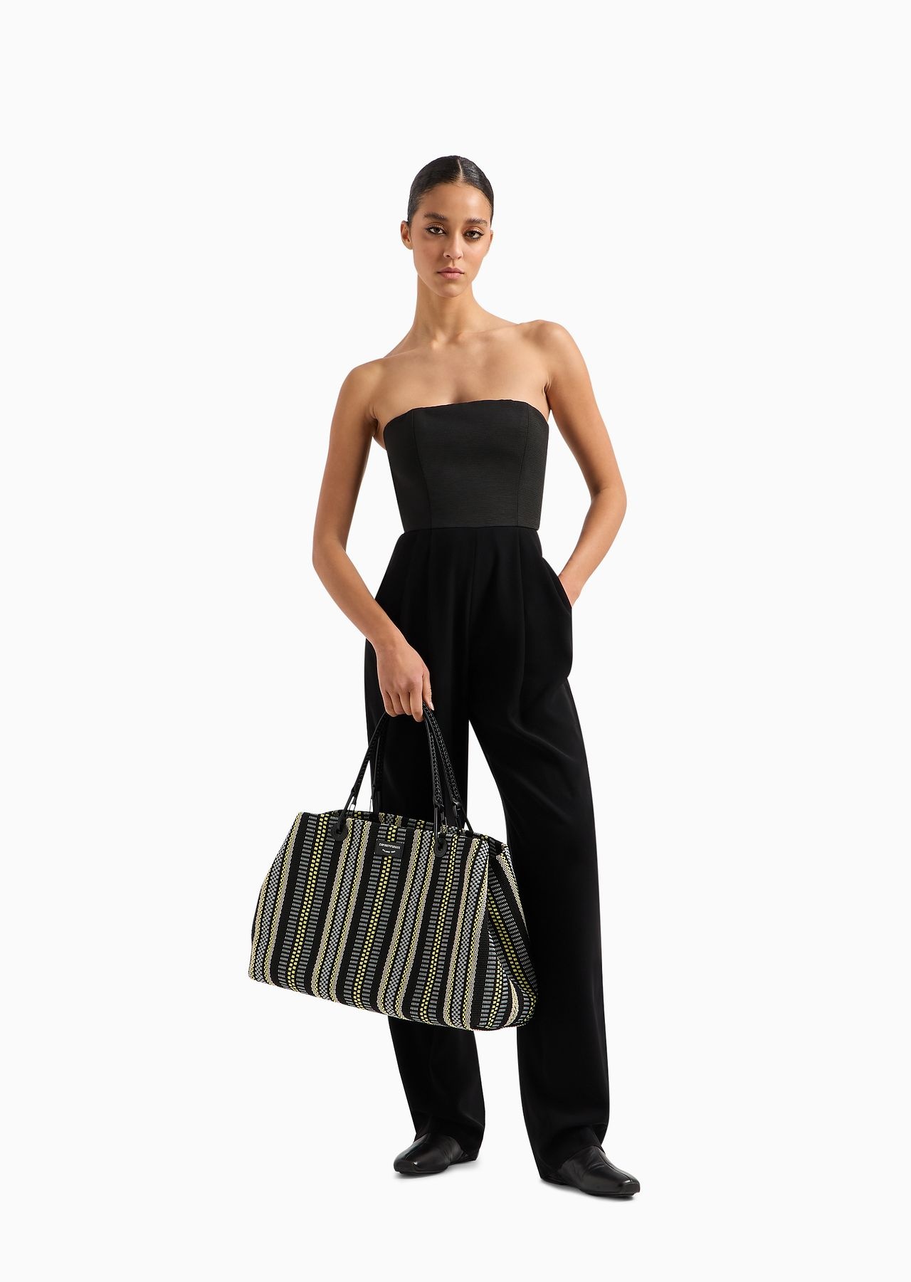 MyEA large basketweave shopper bag - 7