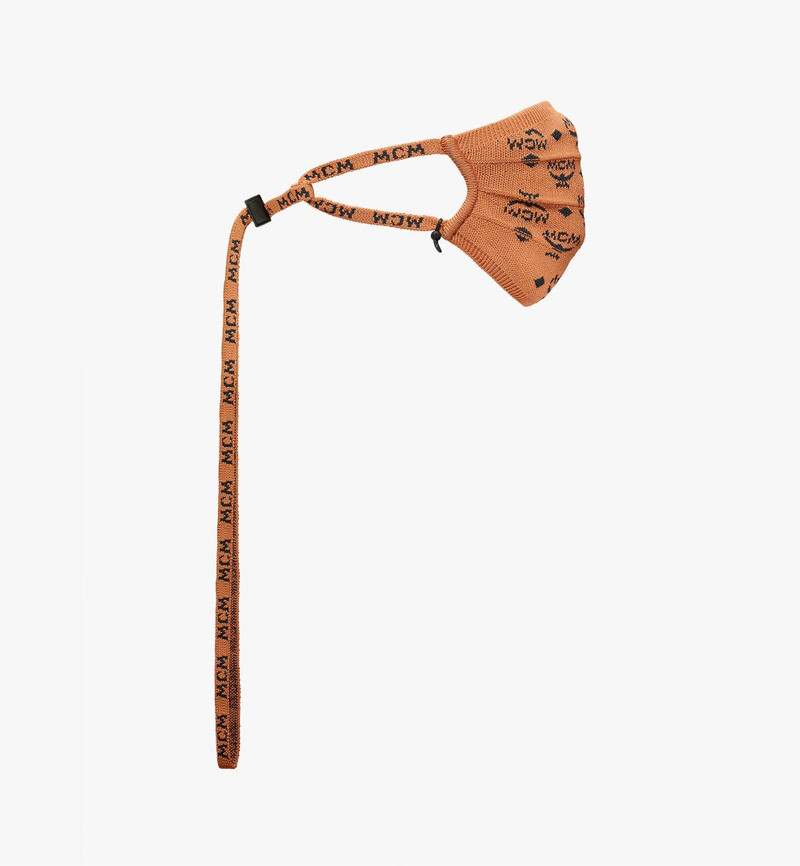 Monogram Knit Face Accessory with Chain 4