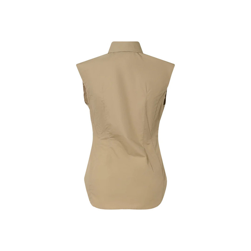 pushBUTTON Beige Bra Detailed Sleeveless Top outlook