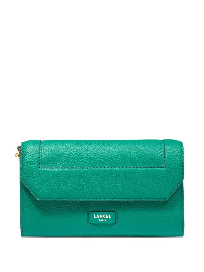 chain-strap leather wallet 1